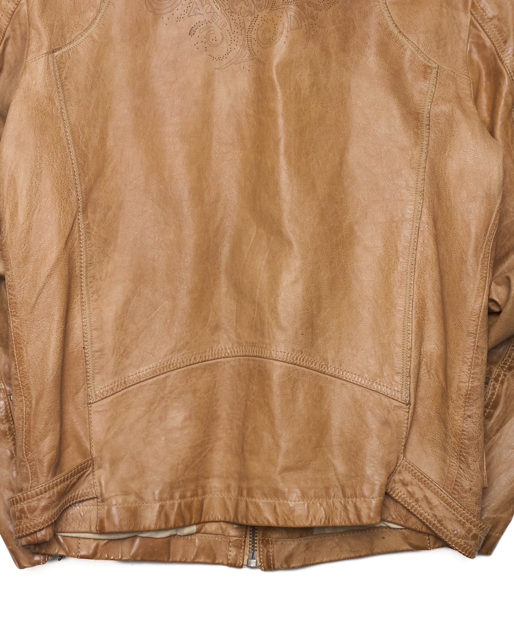 S/S04 Jean's Paul Gaultier Ornate Embroidered Leather Jacket