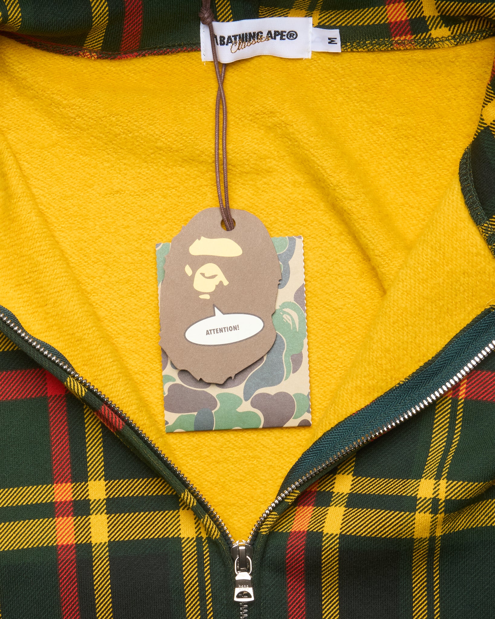 ‘08 BAPE Classics ISETAN City Plaid Shark Full-Zip (DEADSTOCK)