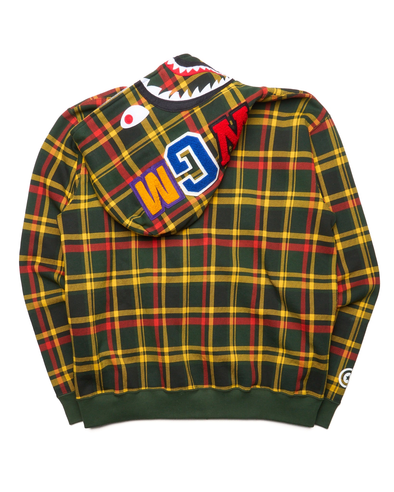 ‘08 BAPE Classics ISETAN City Plaid Shark Full-Zip (DEADSTOCK)
