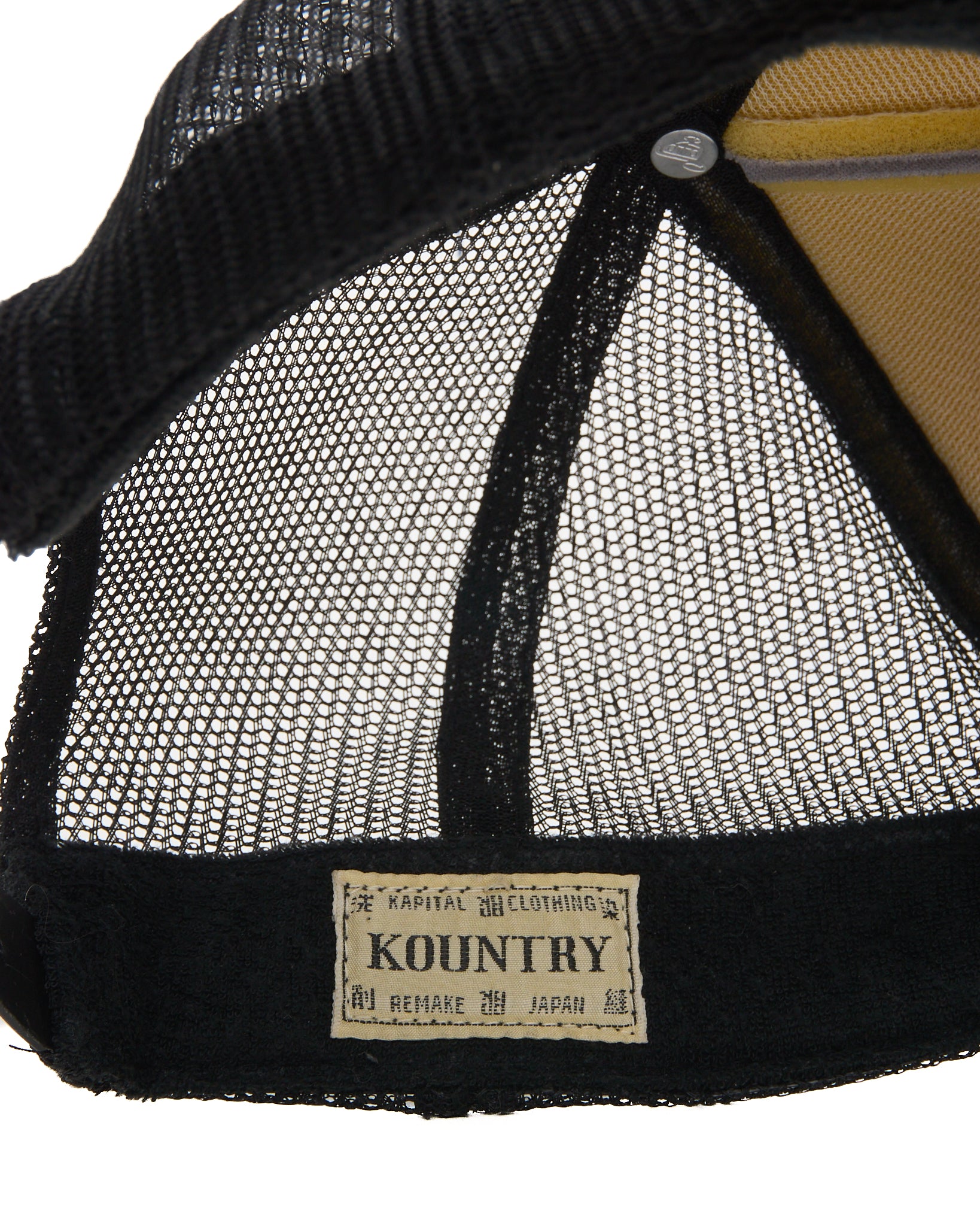 Kapital Kountry Dirty Shrink Trucker Cap