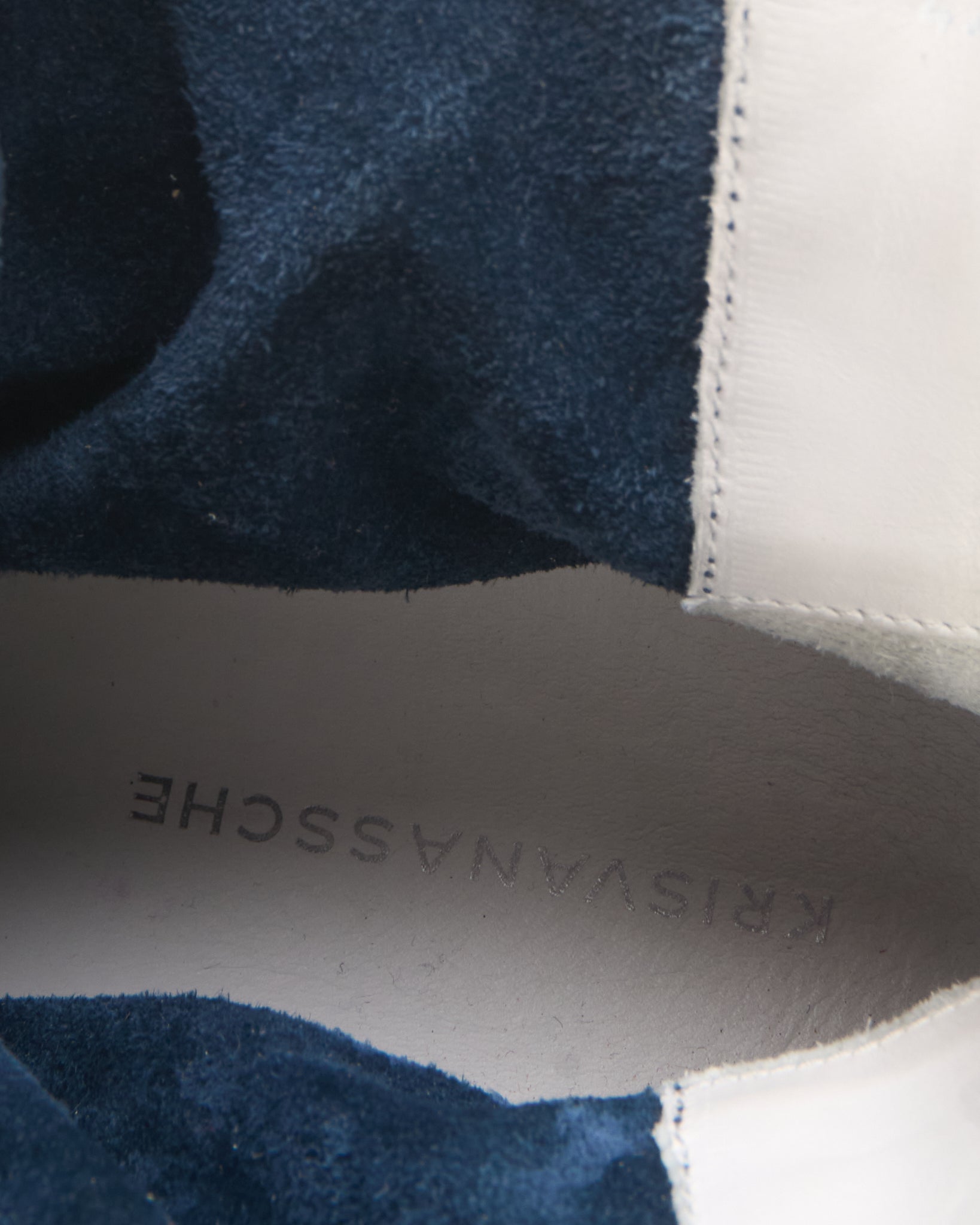 Kris Van Assche Multi-Lace High-top Leather Sneakers