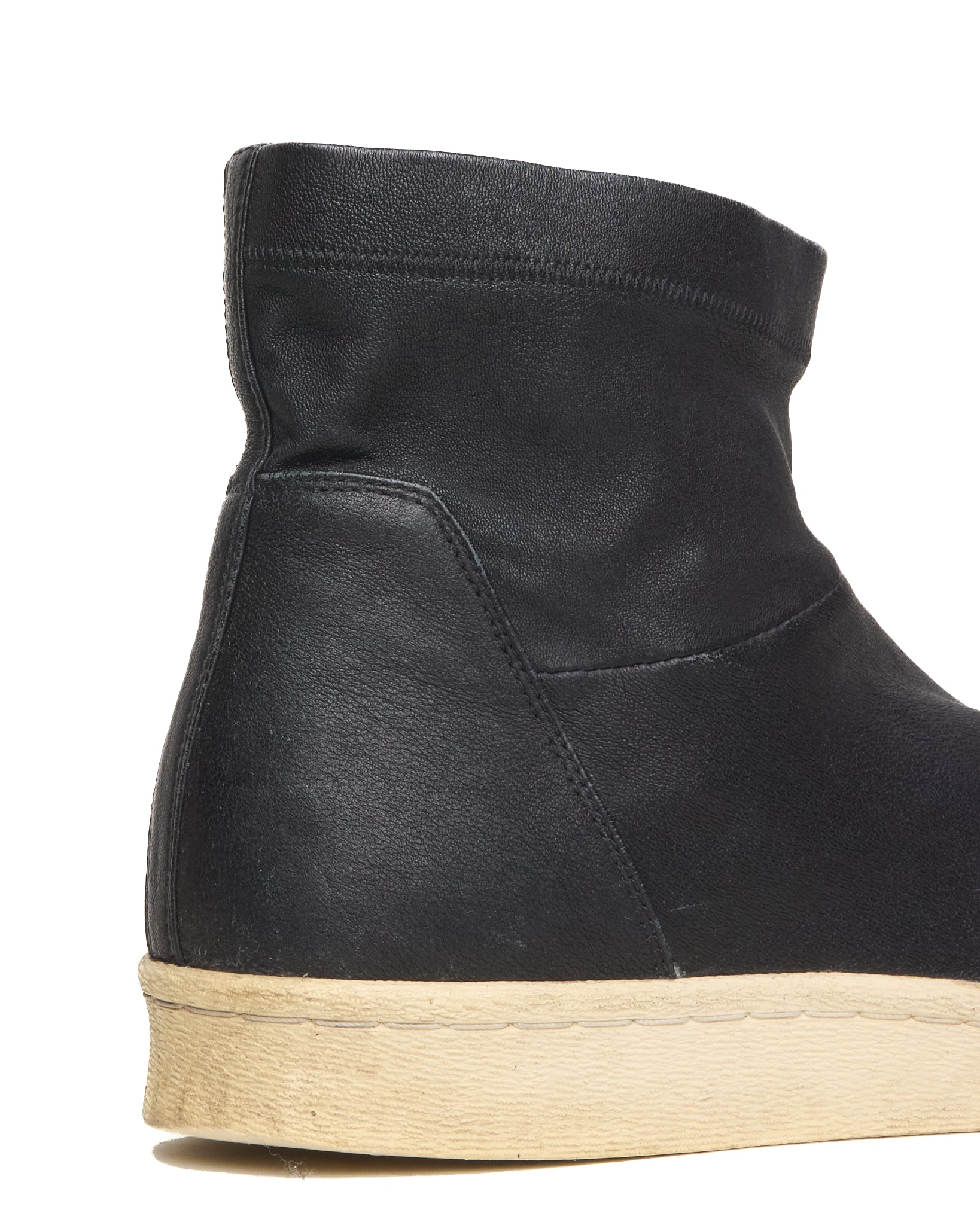 S/S15 Rick Owens x Adidas Superstar Leather Ankle Boots