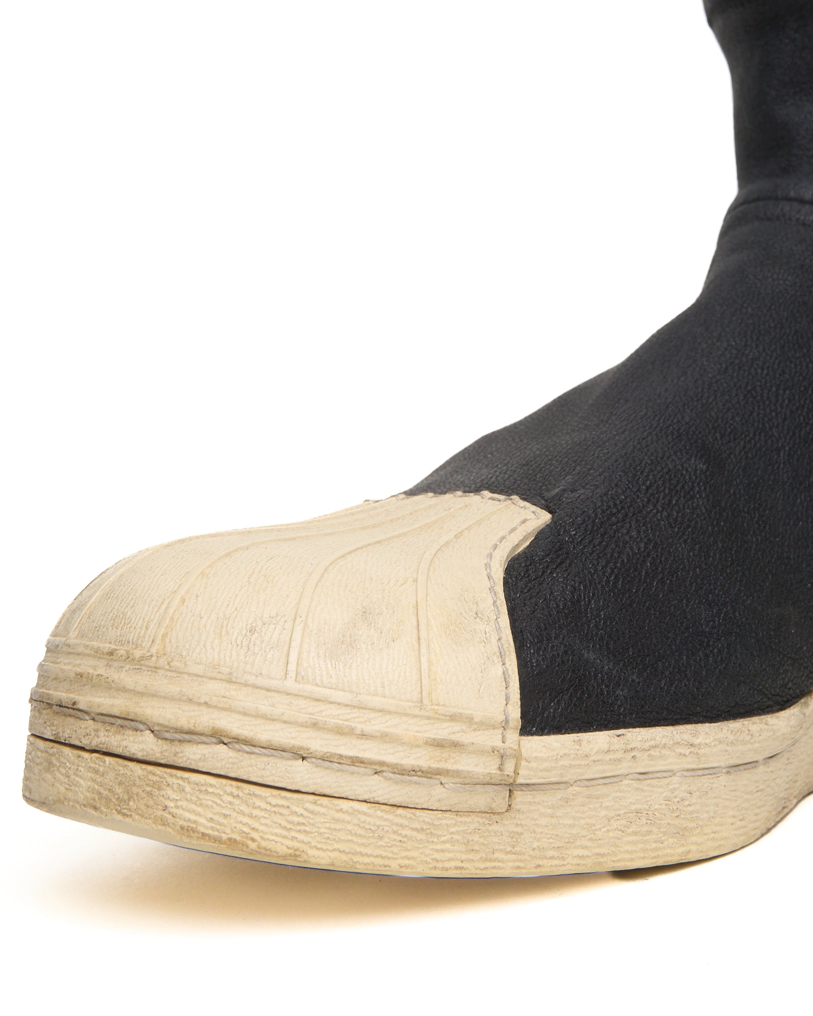 S/S15 Rick Owens x Adidas Superstar Leather Ankle Boots