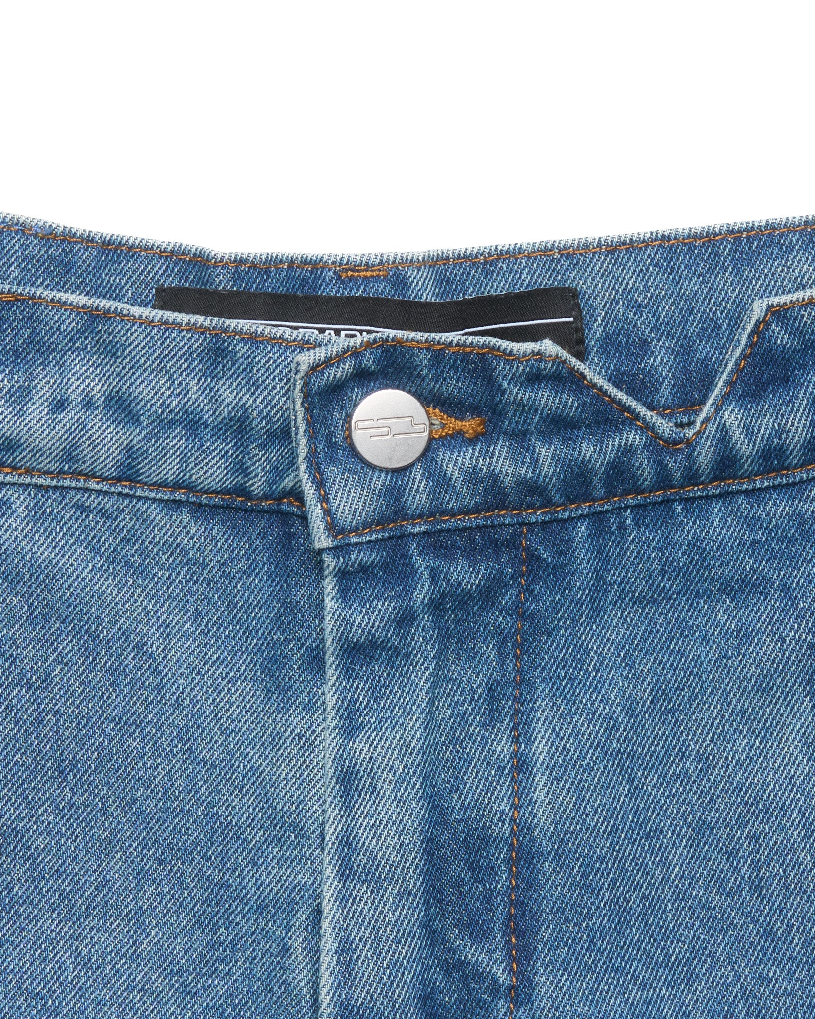 Spencer Badu Buttoned Panel Baggy Denim