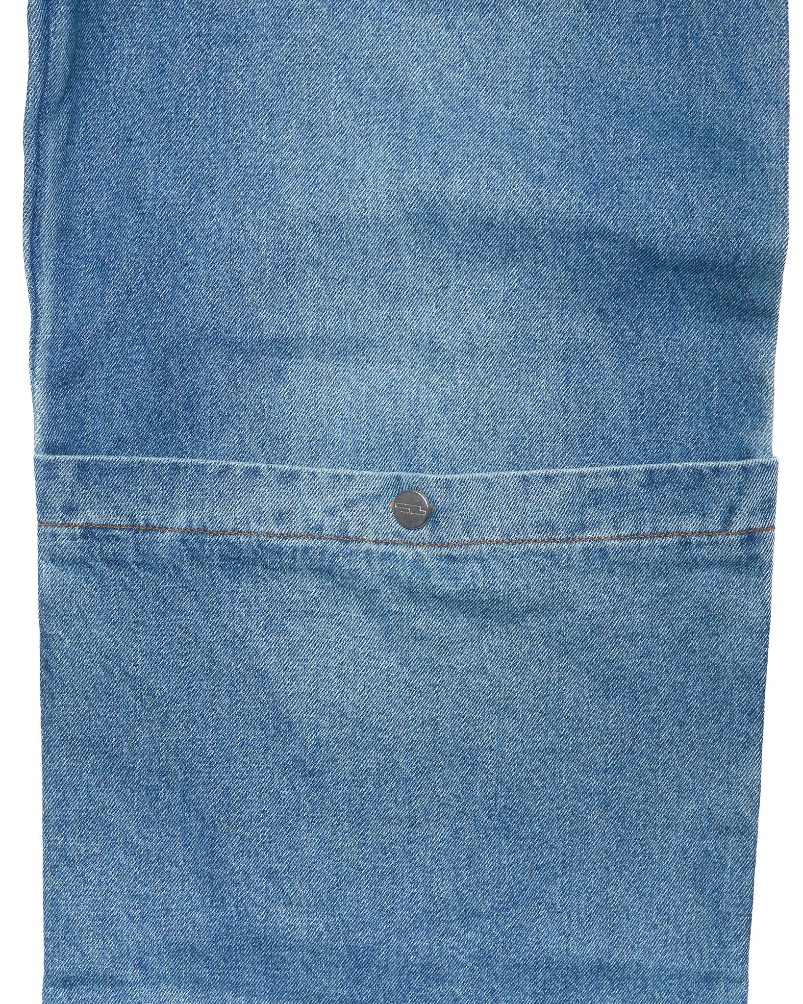 Spencer Badu Buttoned Panel Baggy Denim