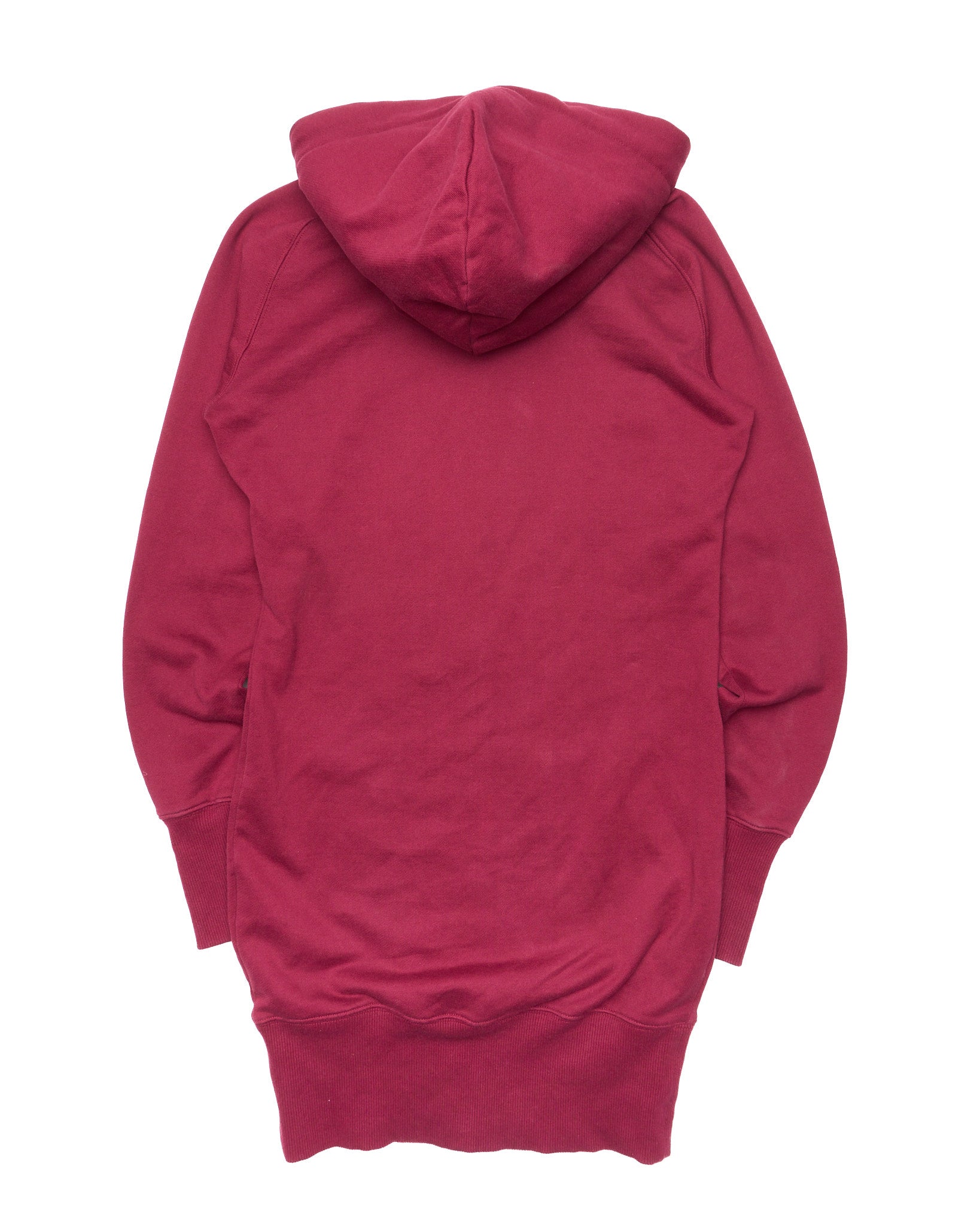 Late 00s Y-3 Fleece Hooded Zip-Up
