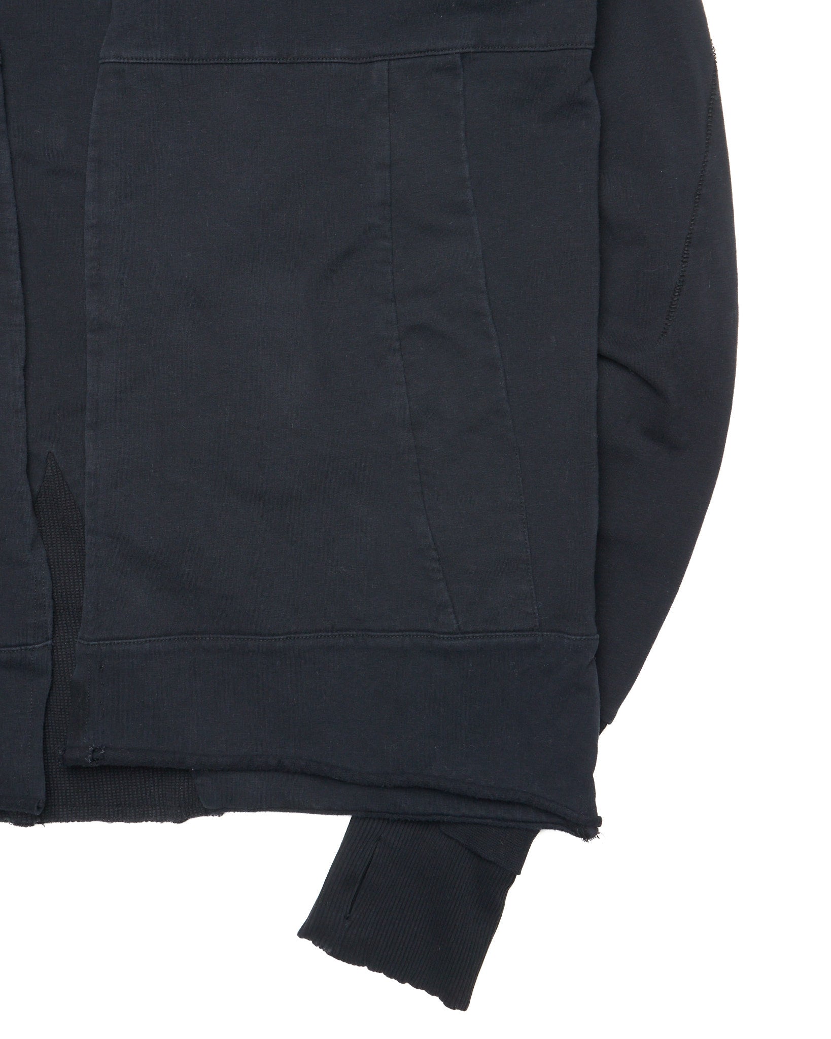 Mid 2010s Thom Krom Open-Front Hooded Cardigan