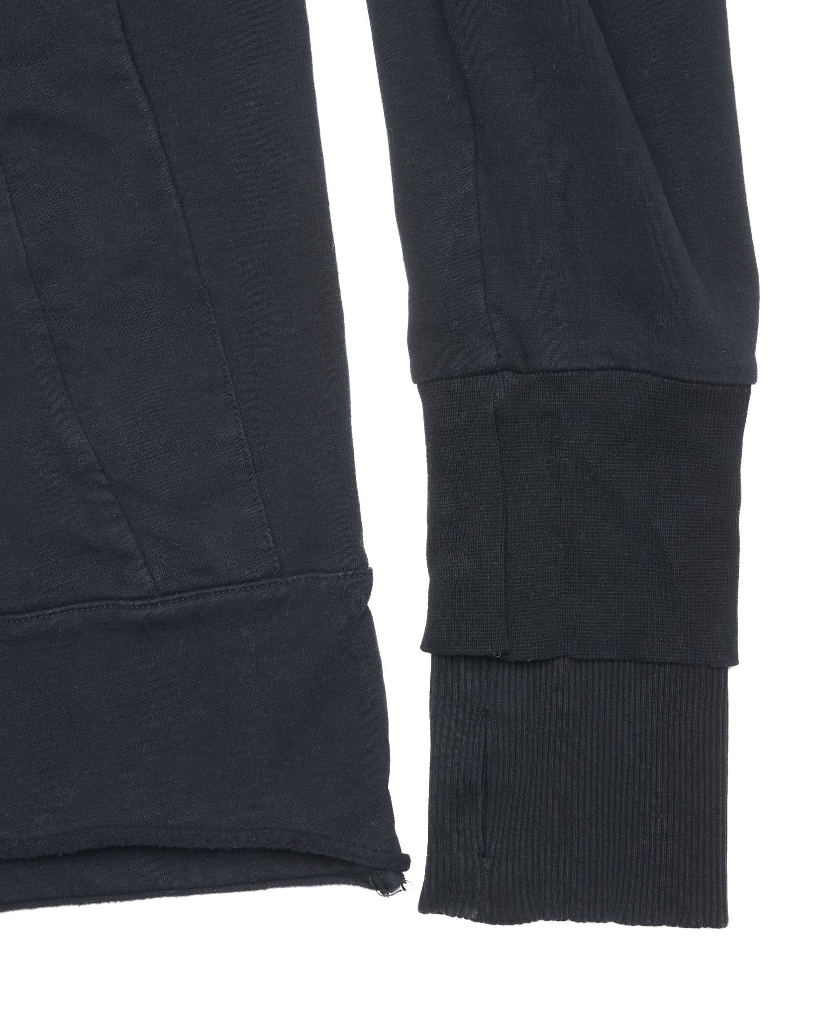 Mid 2010s Thom Krom Open-Front Hooded Cardigan