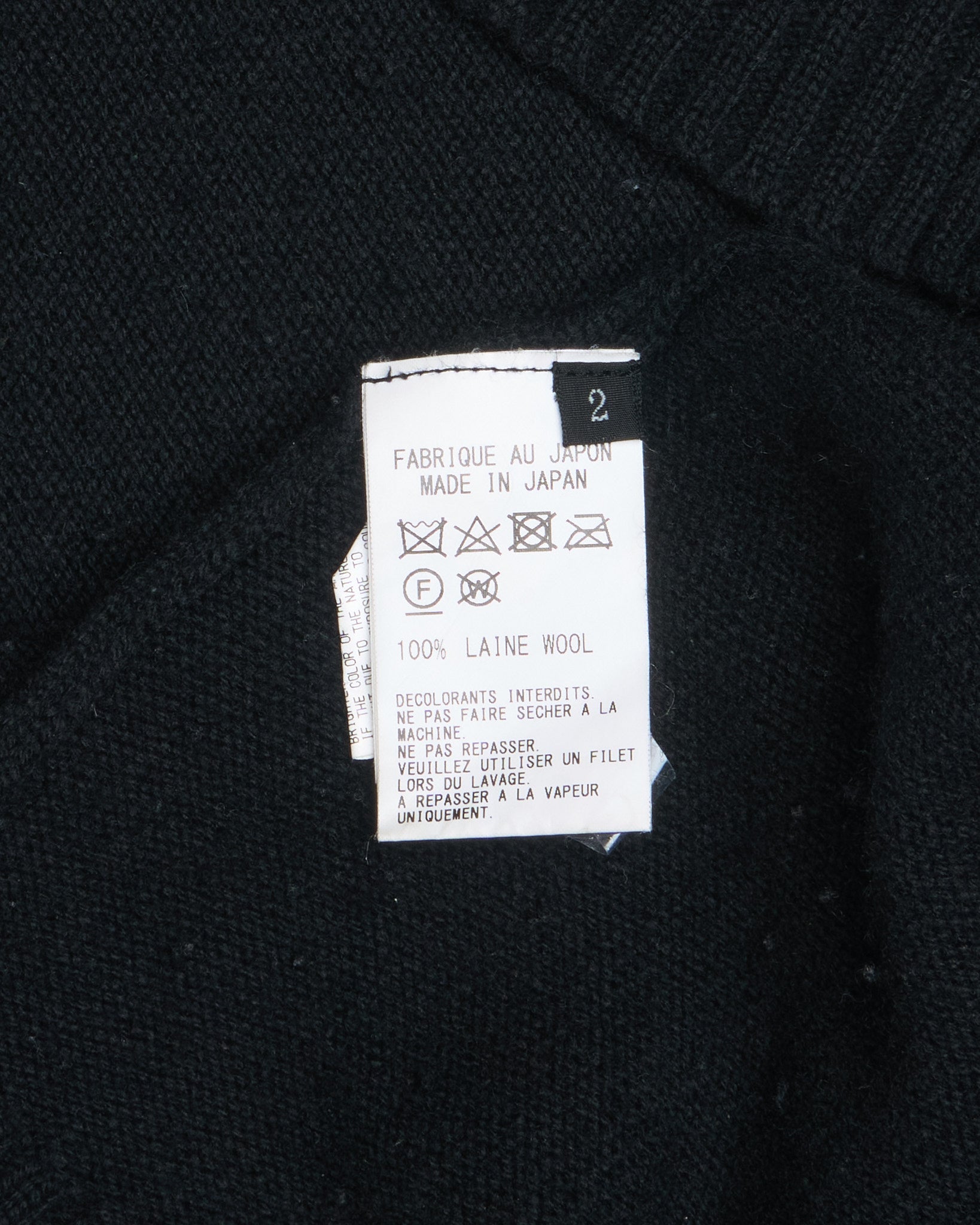 2010s Y's Bird Intarsia Knit Sweater