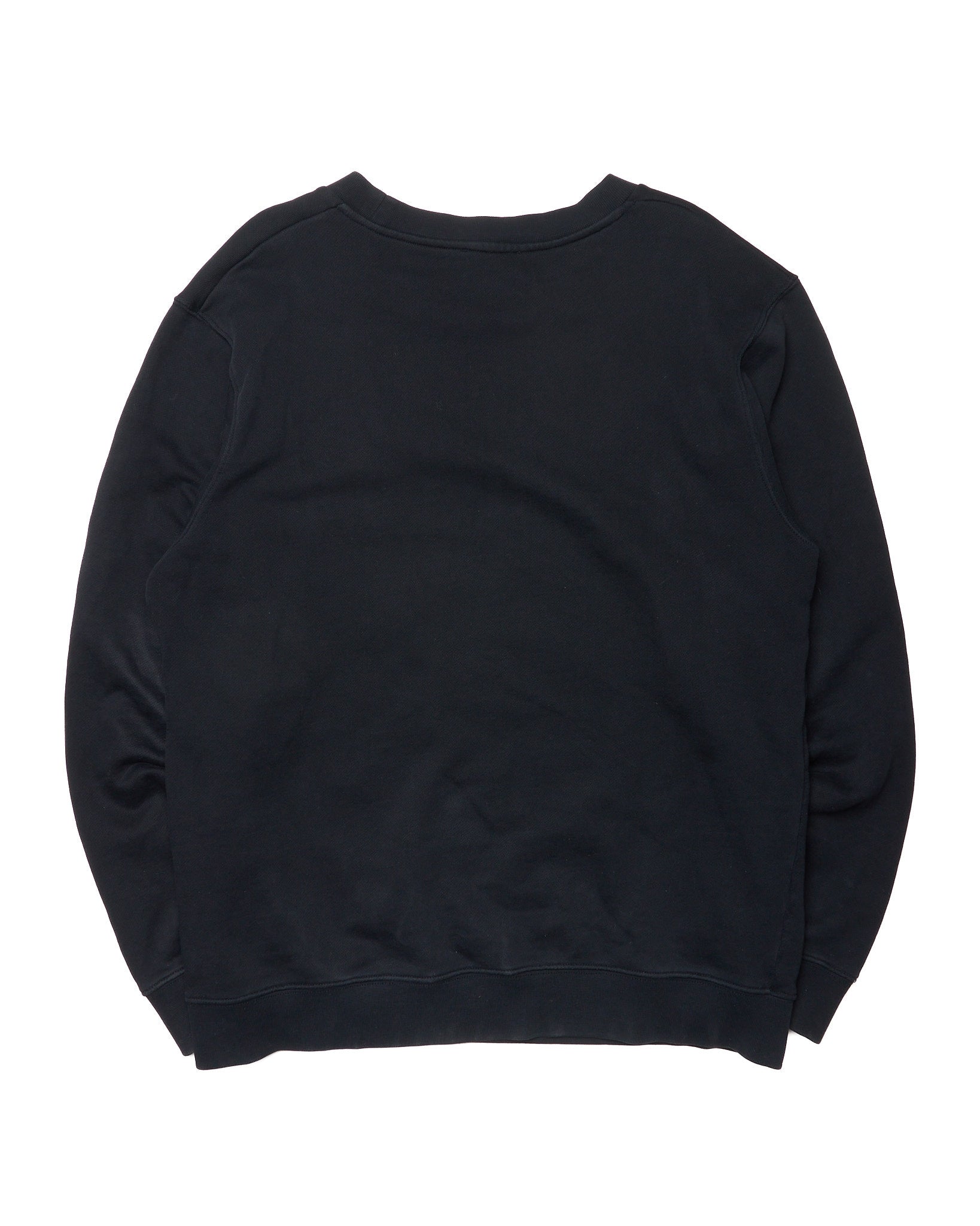 S/S16 Raf Simons Isolated Heroes "Stevie" Black Cotton Sweatshirt