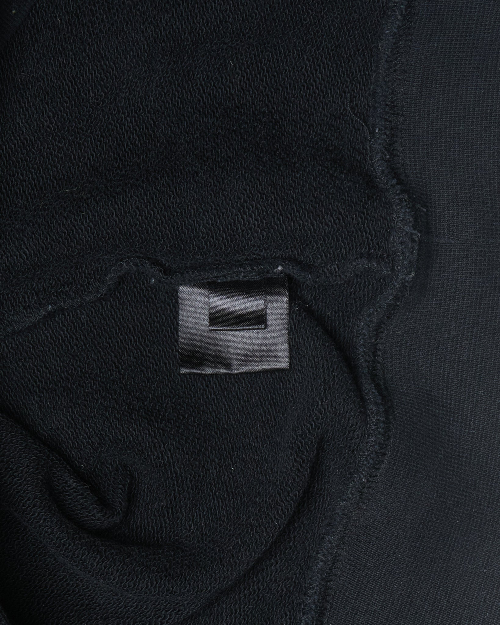 S/S16 Raf Simons Isolated Heroes "Stevie" Black Cotton Sweatshirt
