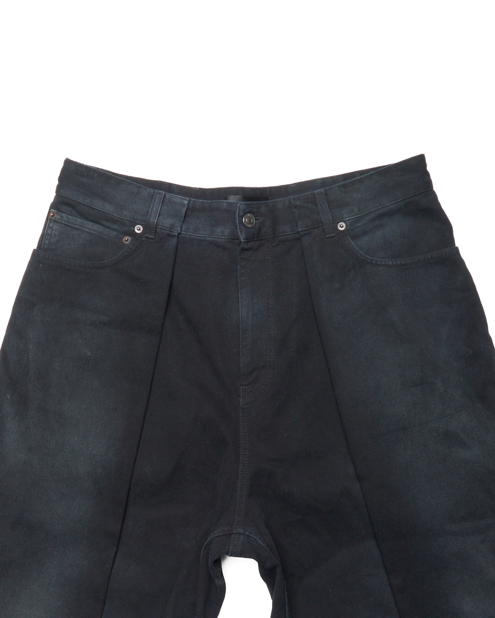 Balenciaga Double Waist Layered Denim