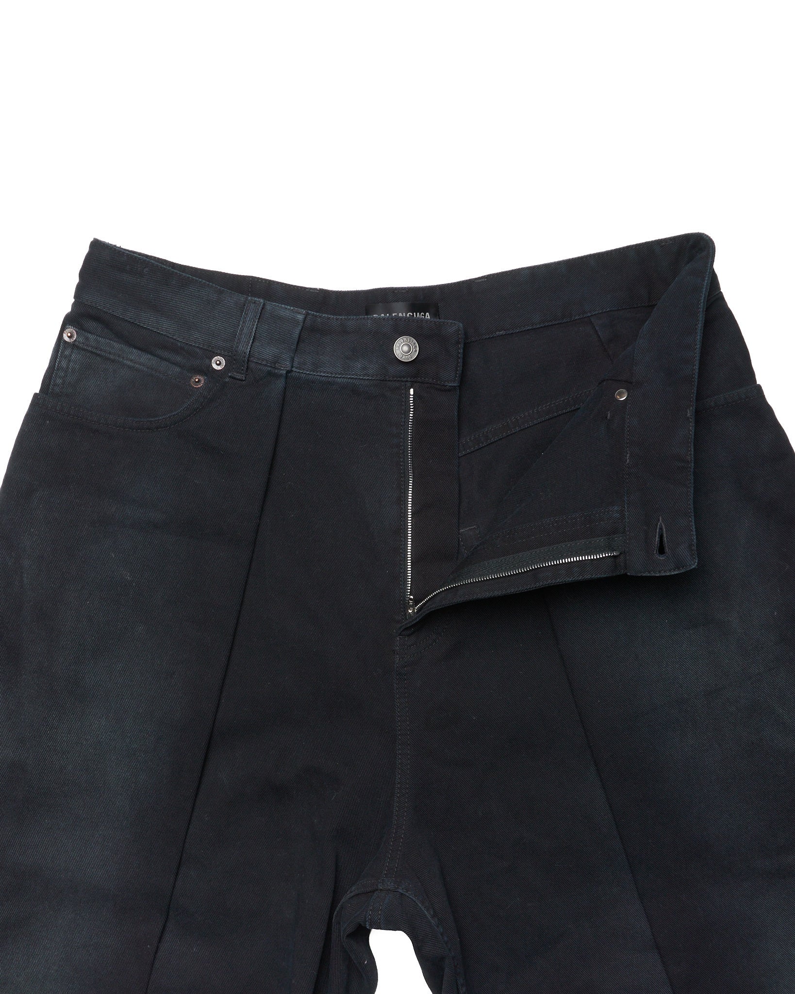Balenciaga Double Waist Layered Denim
