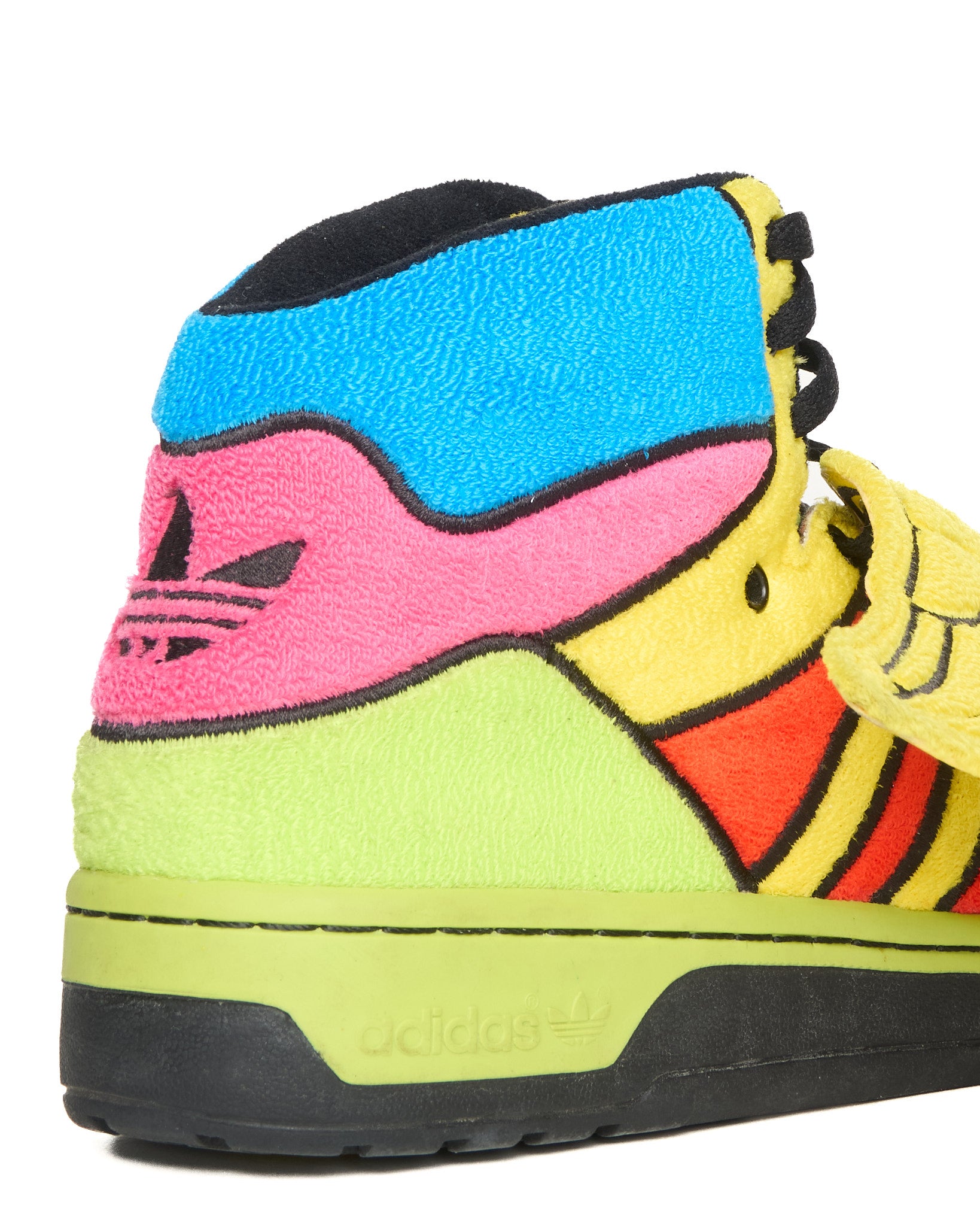Jeremy Scott x Adidas Rainbow Winged Sneakers