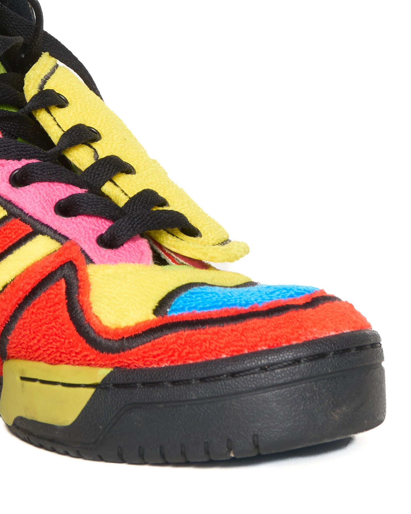 Jeremy Scott x Adidas Rainbow Winged Sneakers