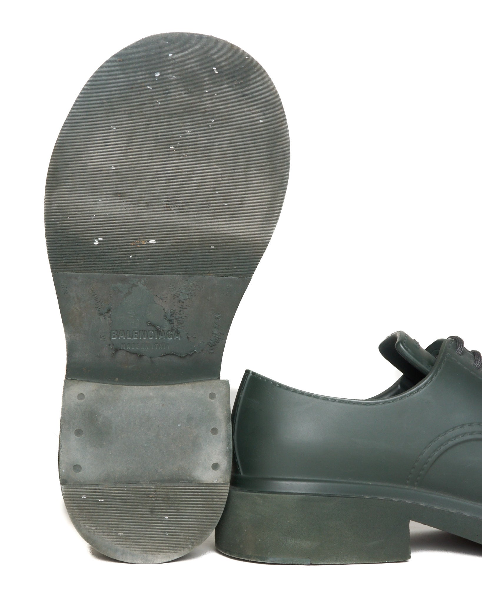 Balenciaga Rubber Derby Shoes