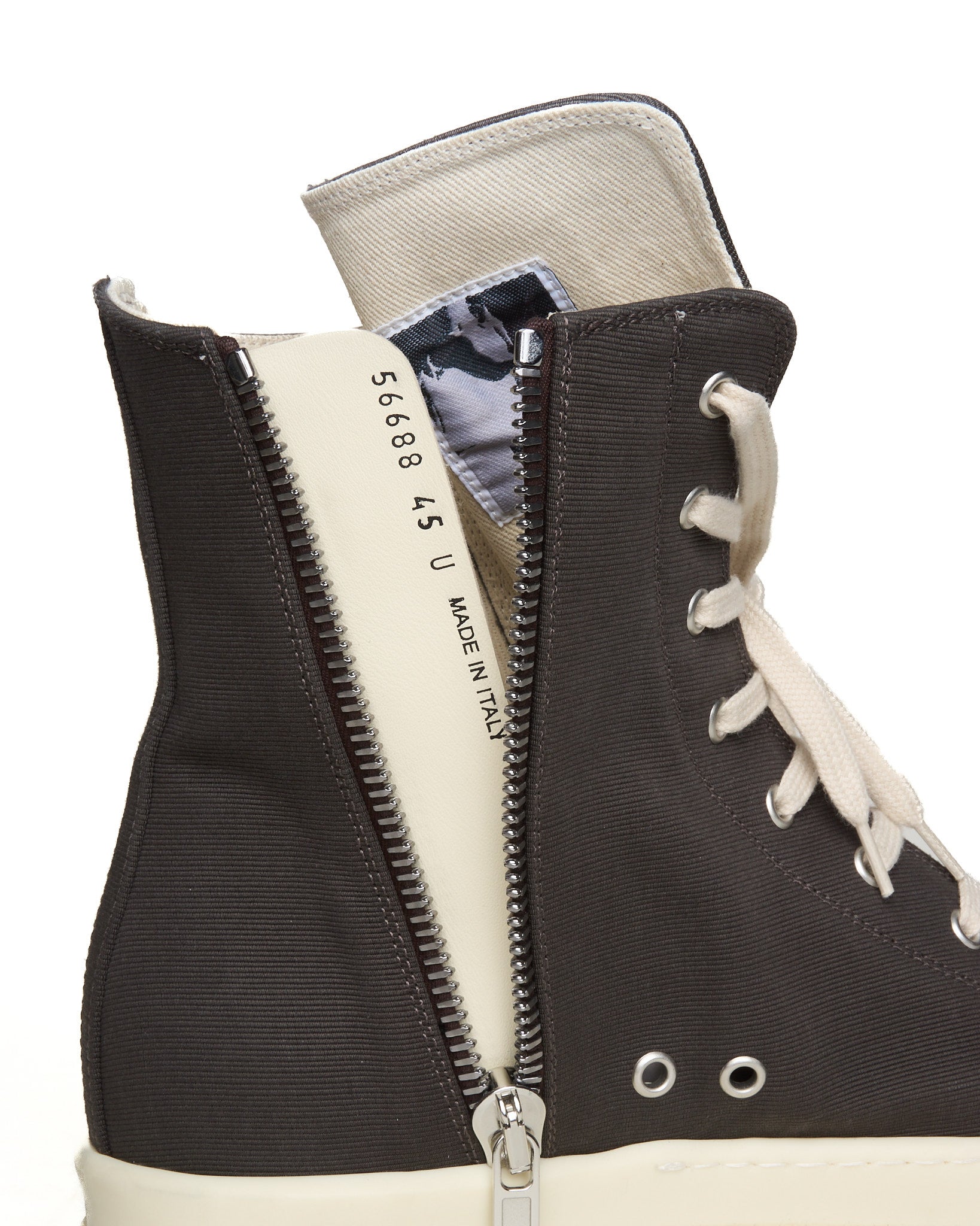 FW23 "Luxor" Rick Owens DRKSHDW Ramones Pentagram High-Tops