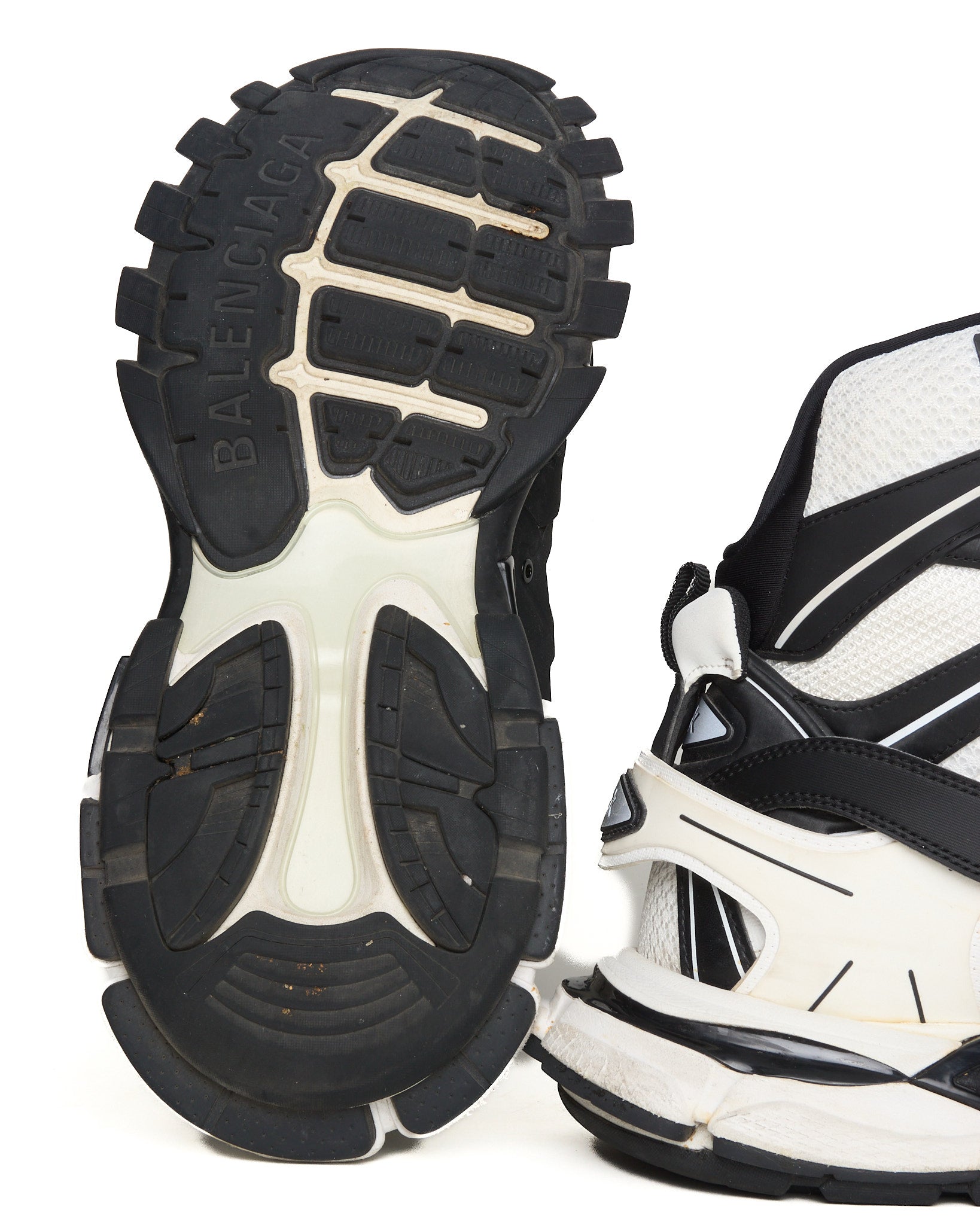S/S23 Balenciaga Track Hike 'Black White'
