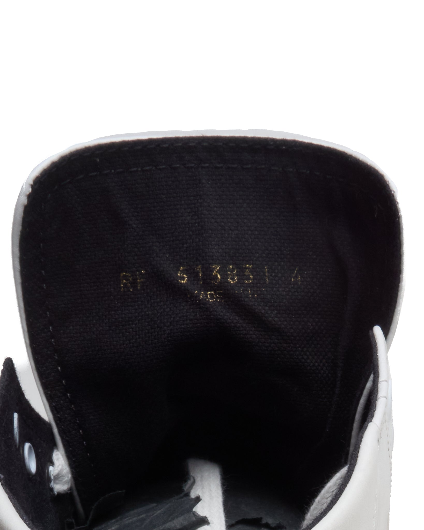 S/S21 Saint Laurent Paris High-Top Leather Sneakers