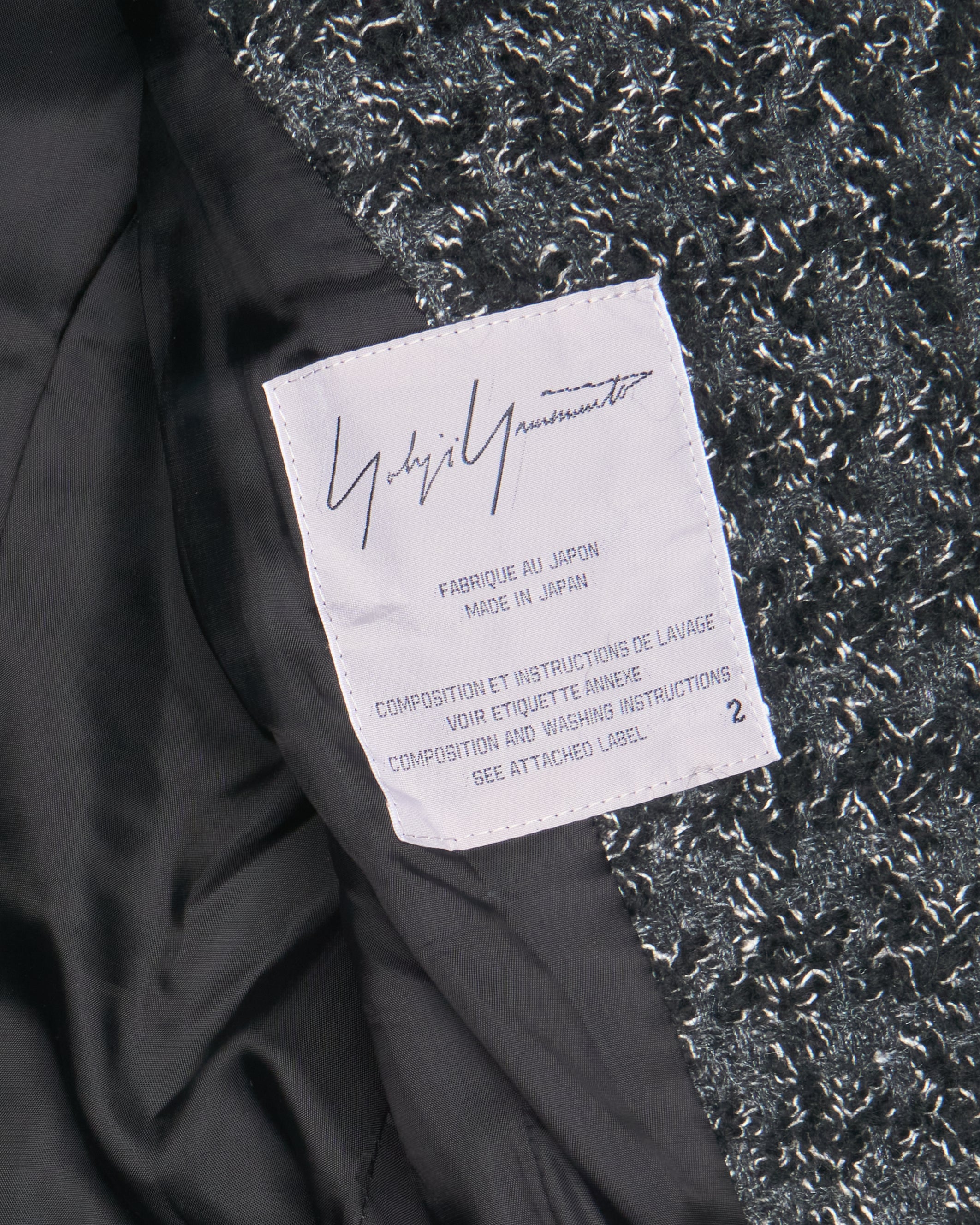 A/W08 Yohji Yamamoto Silk Wool Jacket