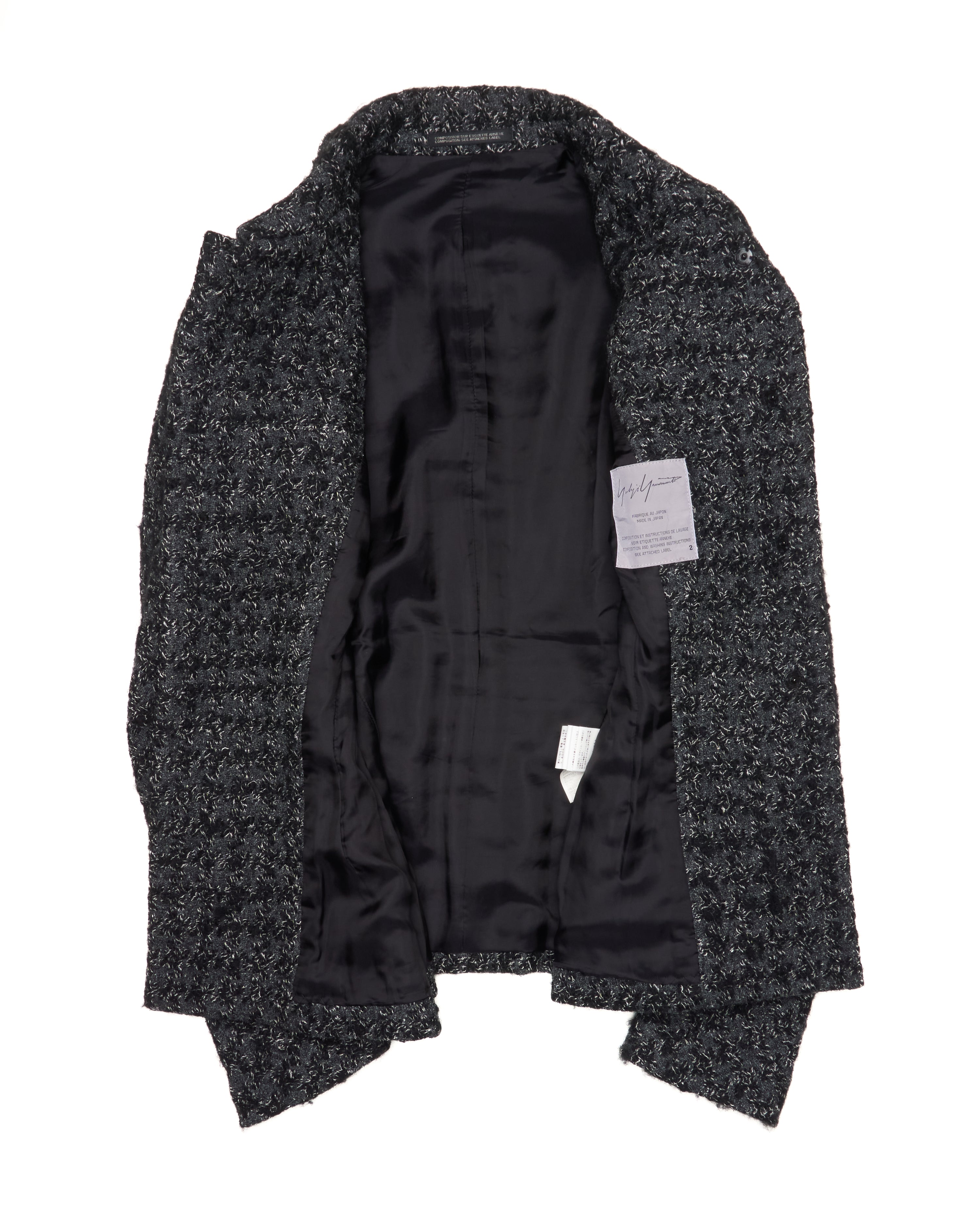 A/W08 Yohji Yamamoto Silk Wool Jacket