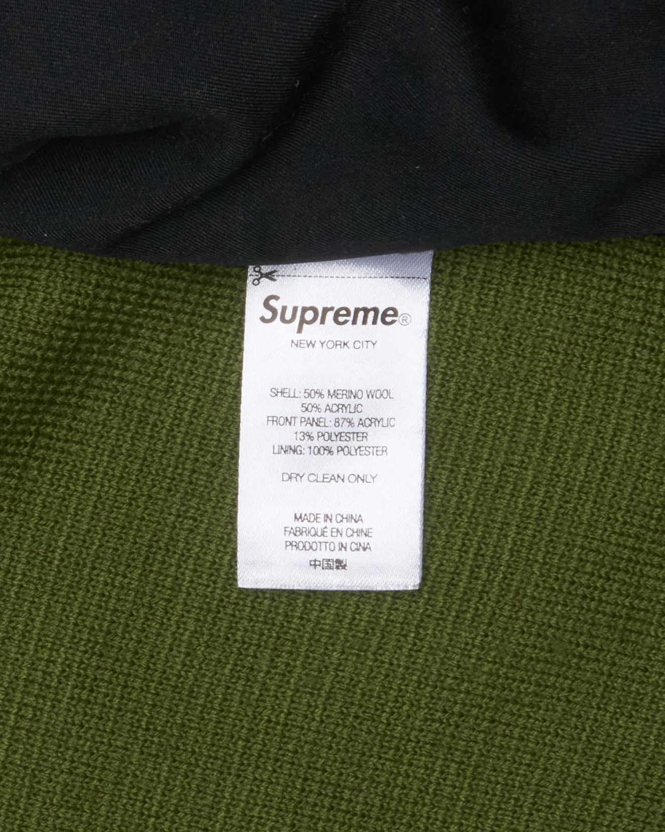A/W22 Supreme Cow Print Collared Cardigan