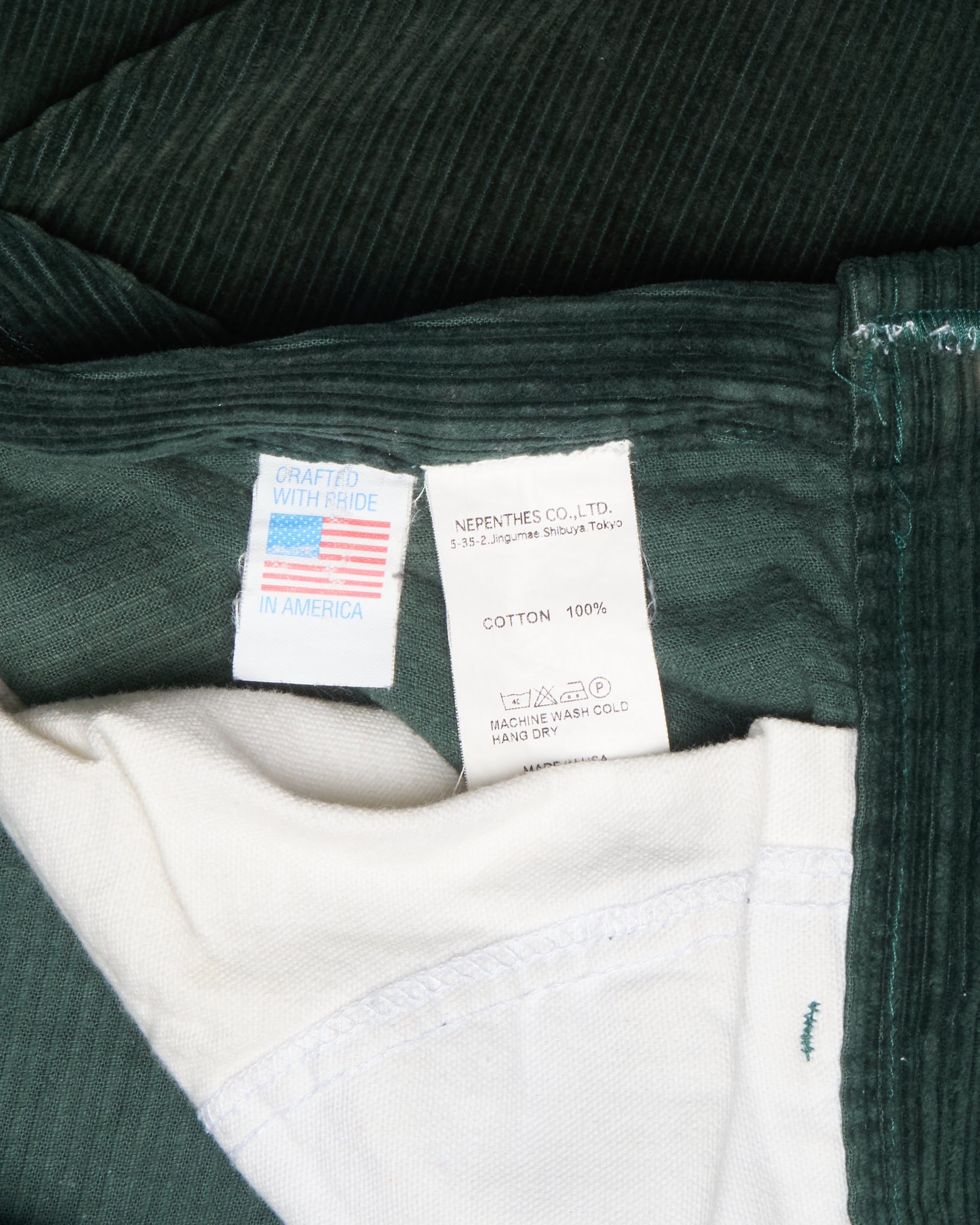 Needles Corduroy Wide Leg Pants