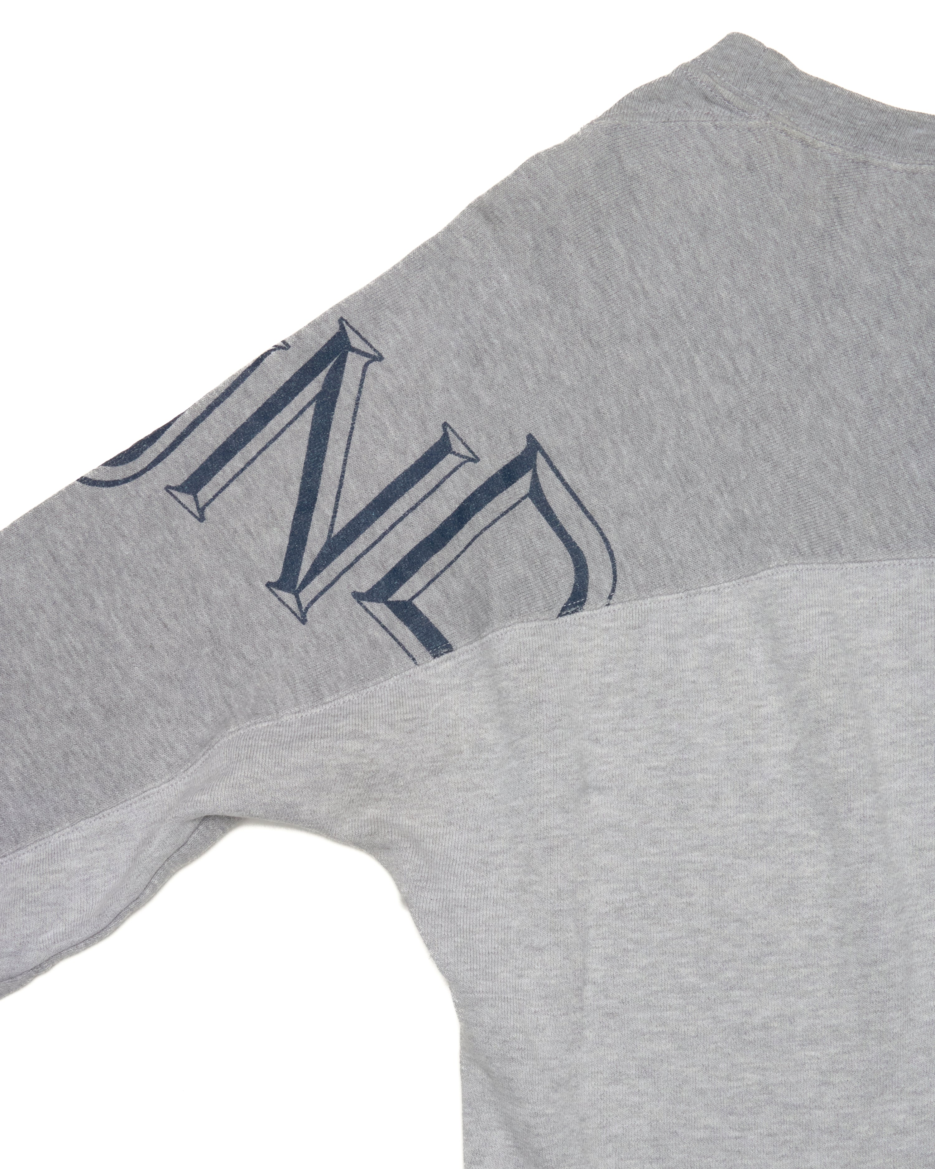 A/W03 Paper Doll Undercover Raglan Hybrid Sweatshirt