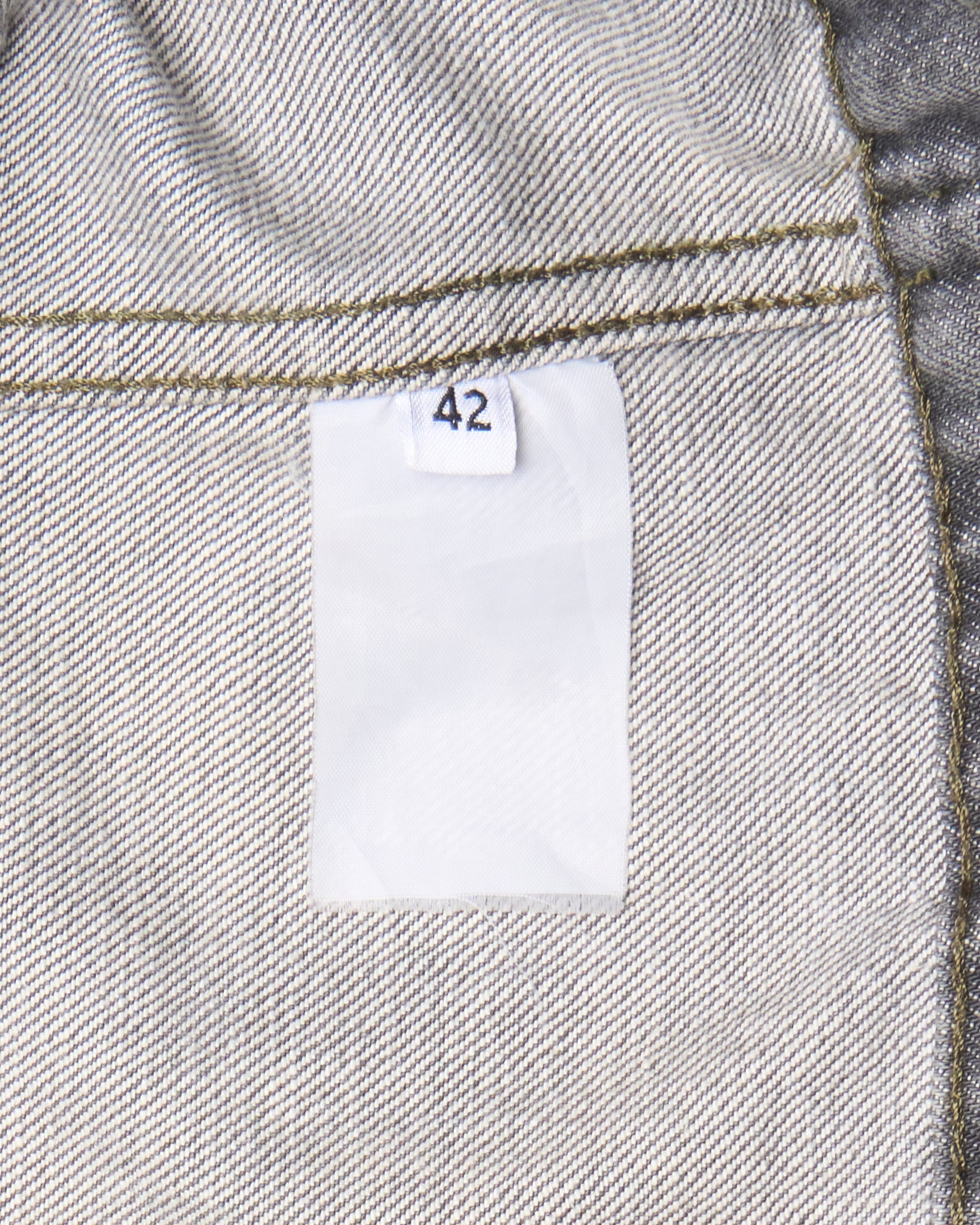 Early 00s Helmut Lang Washed Grey Trucker Jacket