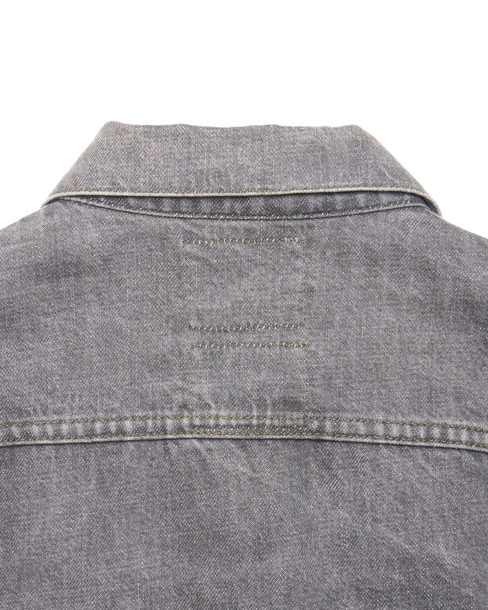 Early 00s Helmut Lang Washed Grey Trucker Jacket