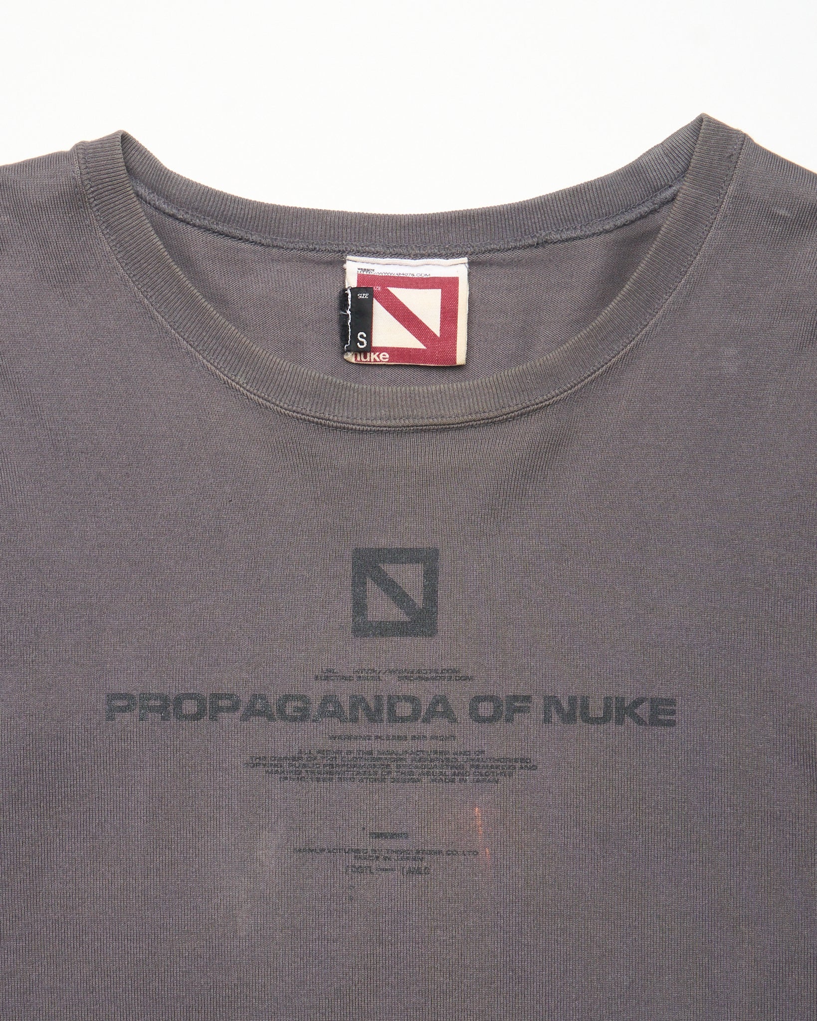 90s NUKE by Tatsuro Horikawa Graphic Long-sleeve Sweater