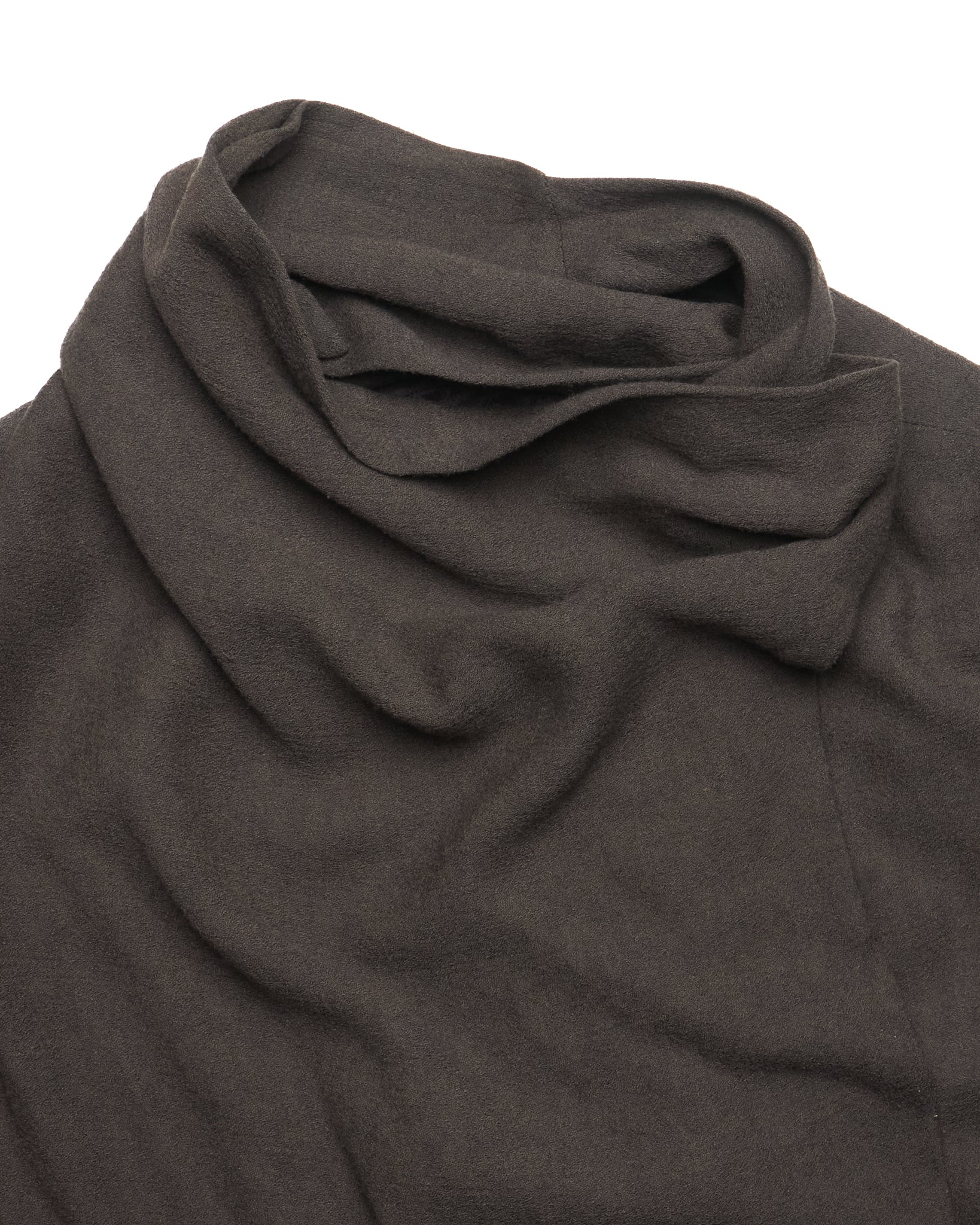 S/S05 Rick Owens Asymmetrical Drape Jacket