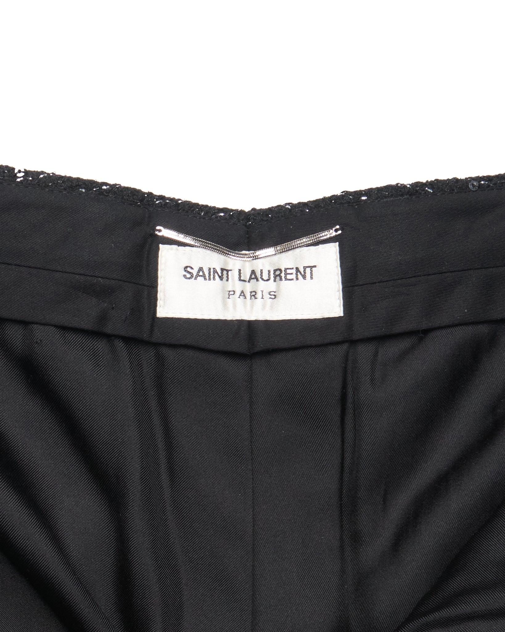 F/W19 Saint Laurent Paris Sequin Trousers