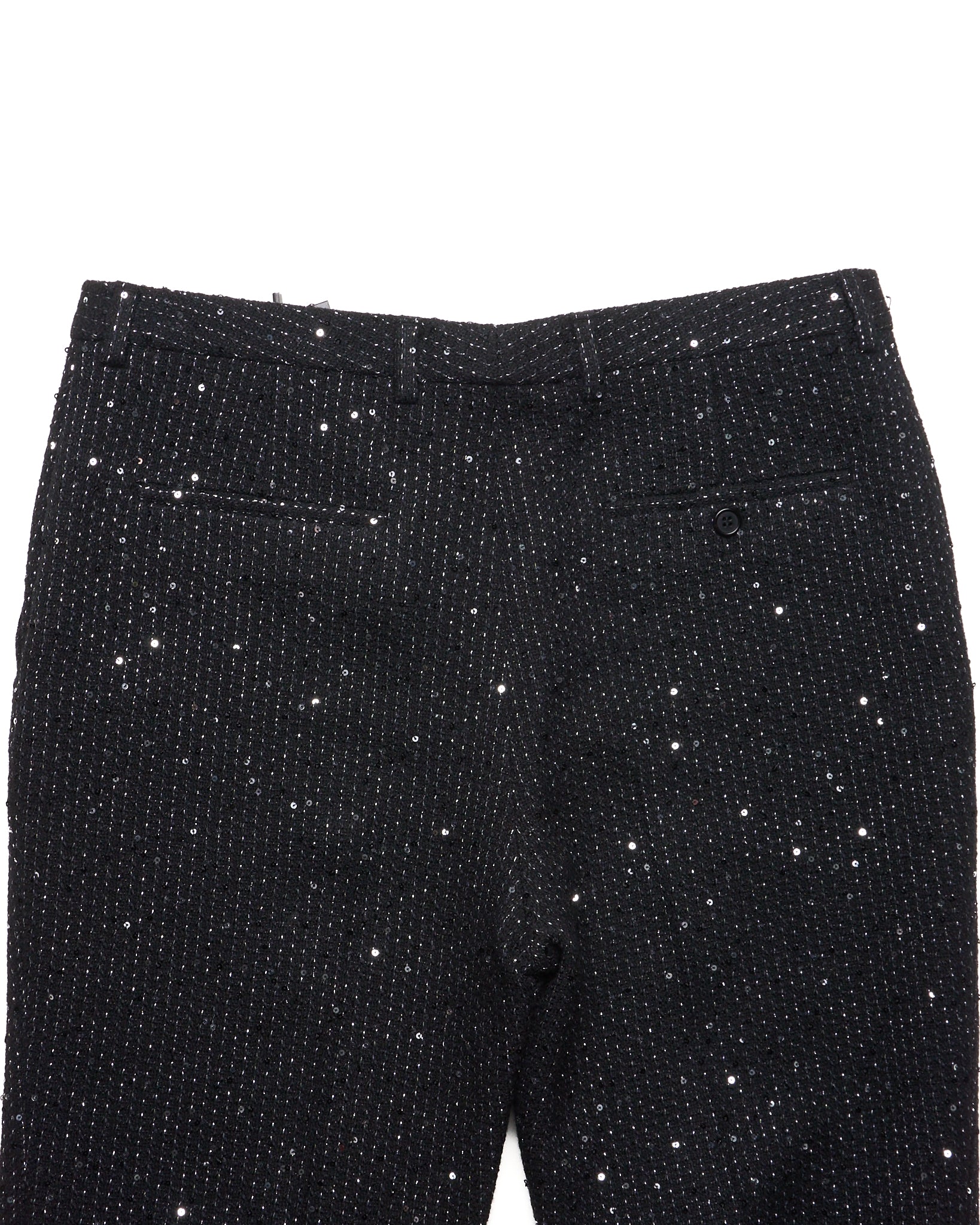 F/W19 Saint Laurent Paris Sequin Trousers