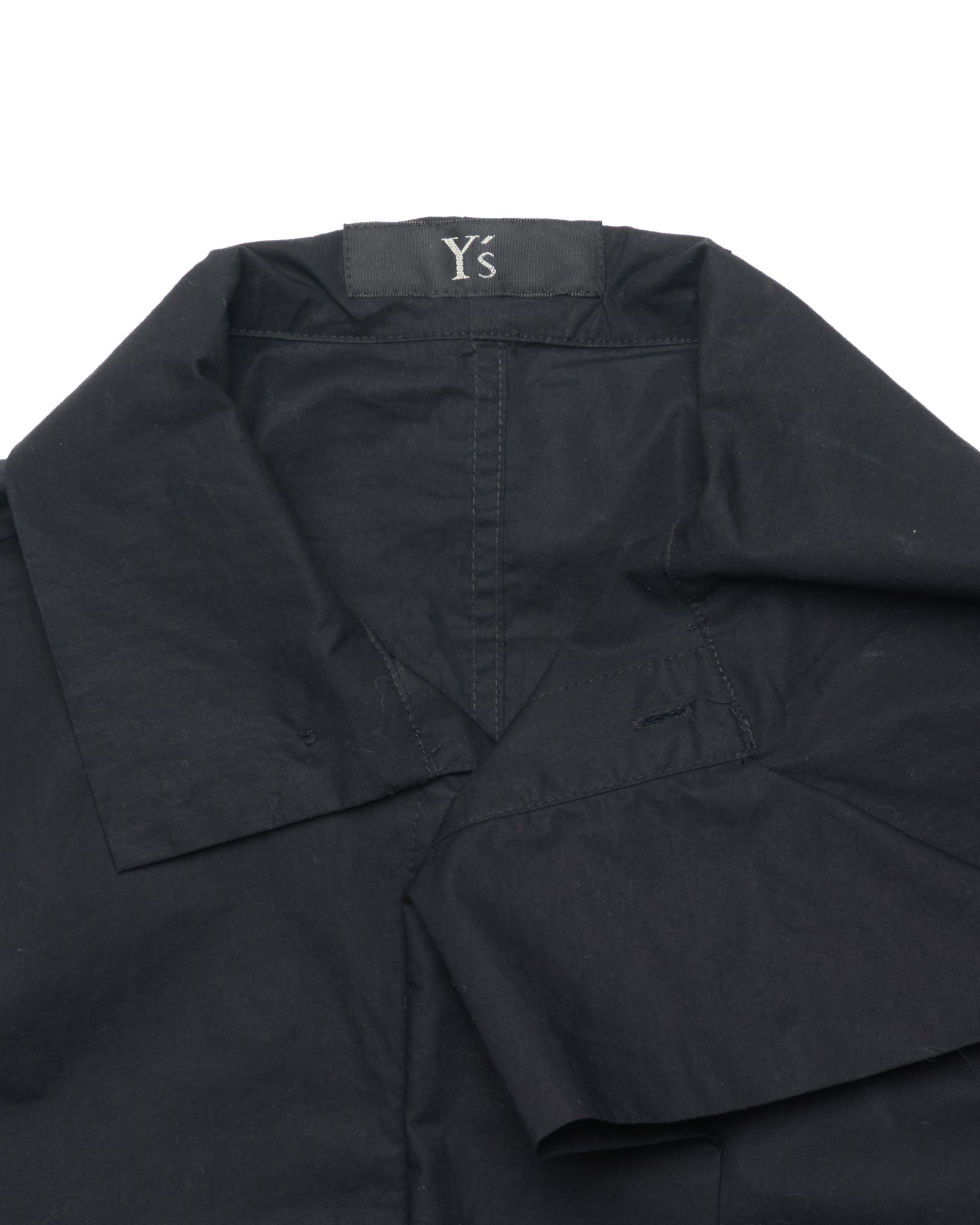 S/S15 Y's by Yohji Yamamoto Twisted High Neck Shirt