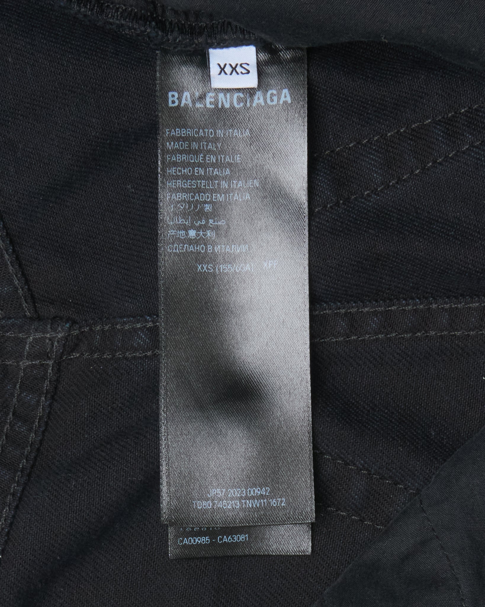 F/W22 Balenciaga Oversized Jeans