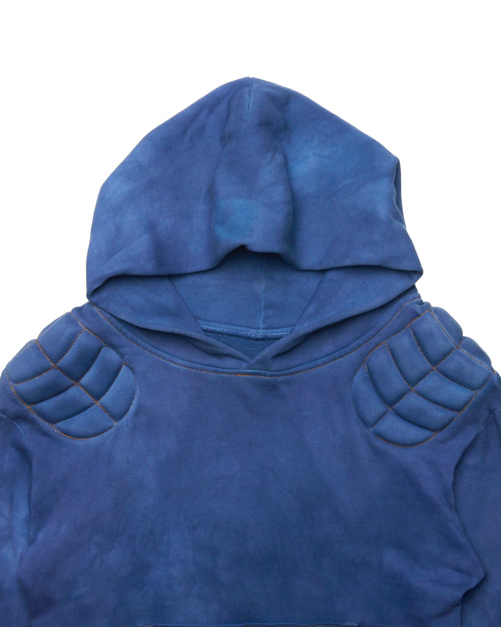 Denim Dealer ARTISANAL - Indigo Padded Hoodie
