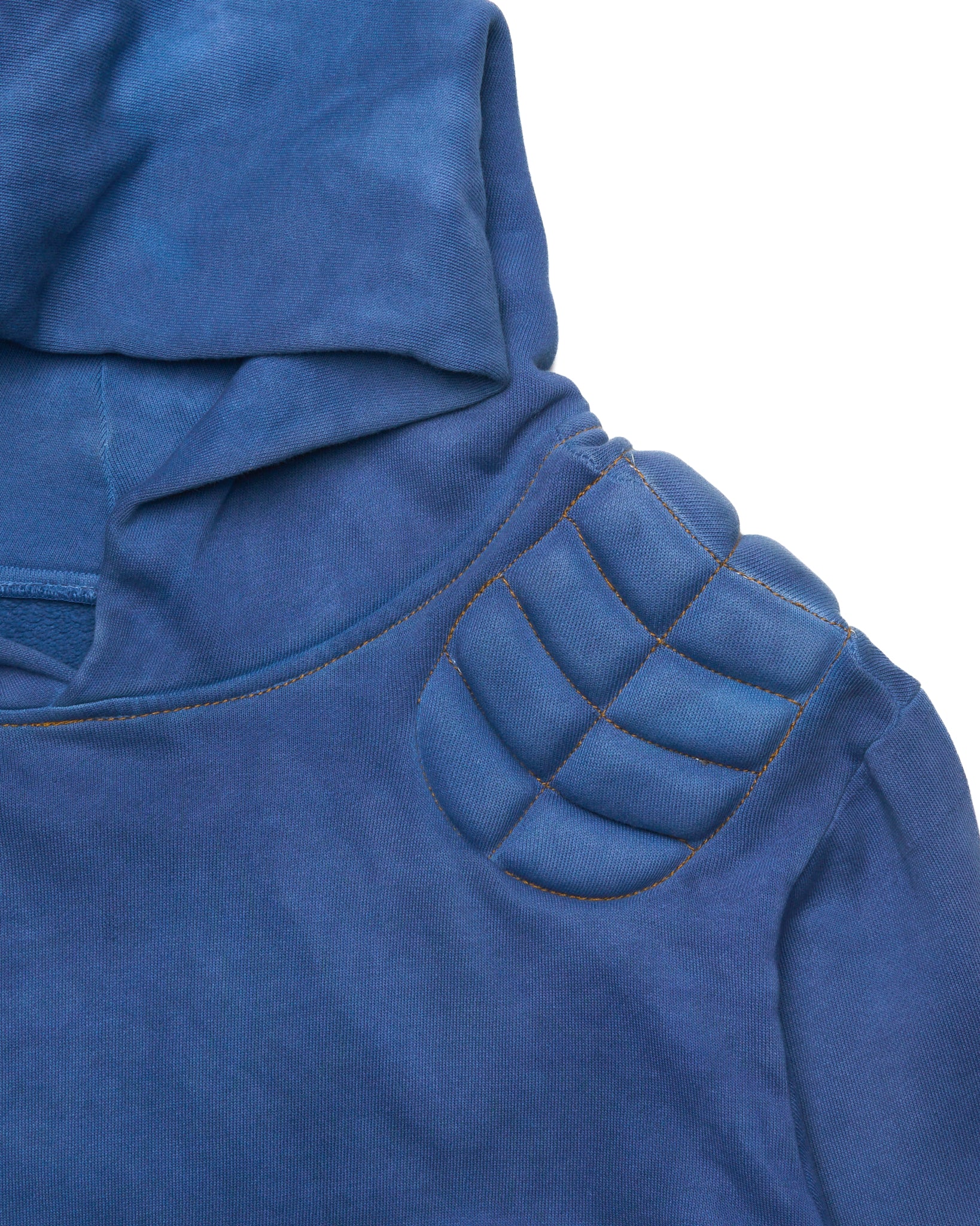 Denim Dealer ARTISANAL - Indigo Padded Hoodie