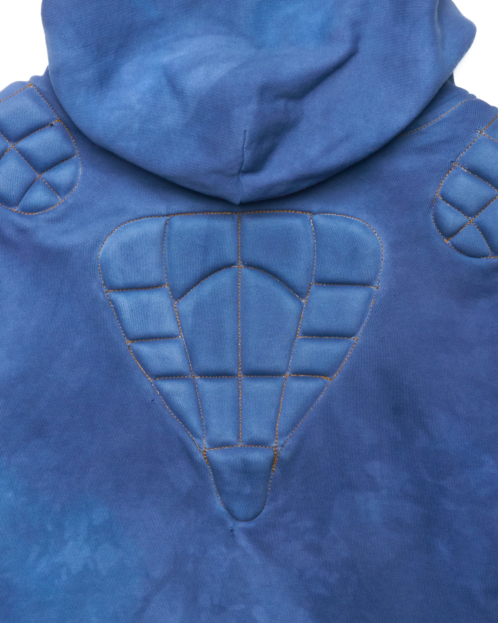 Denim Dealer ARTISANAL - Indigo Padded Hoodie