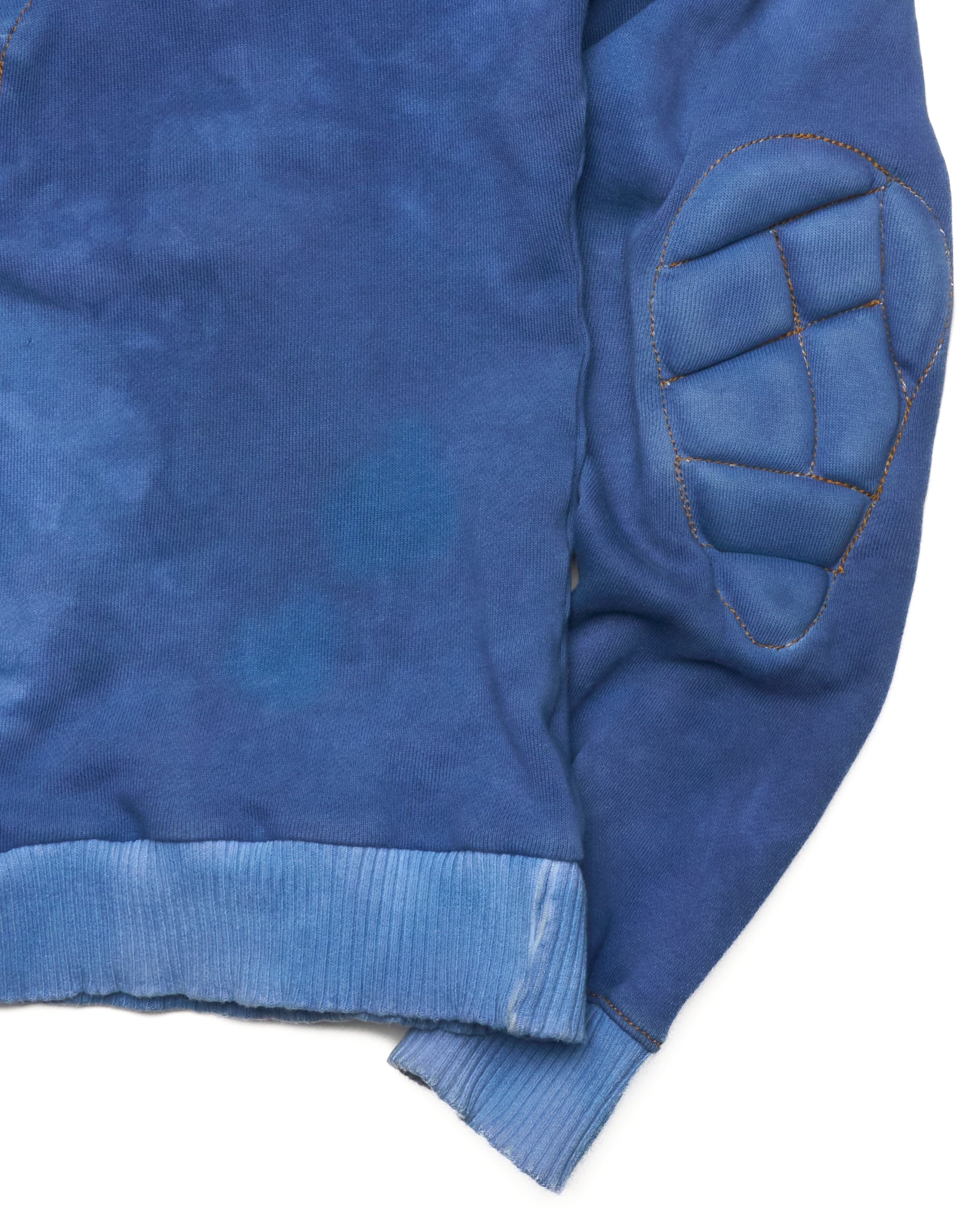 Denim Dealer ARTISANAL - Indigo Padded Hoodie