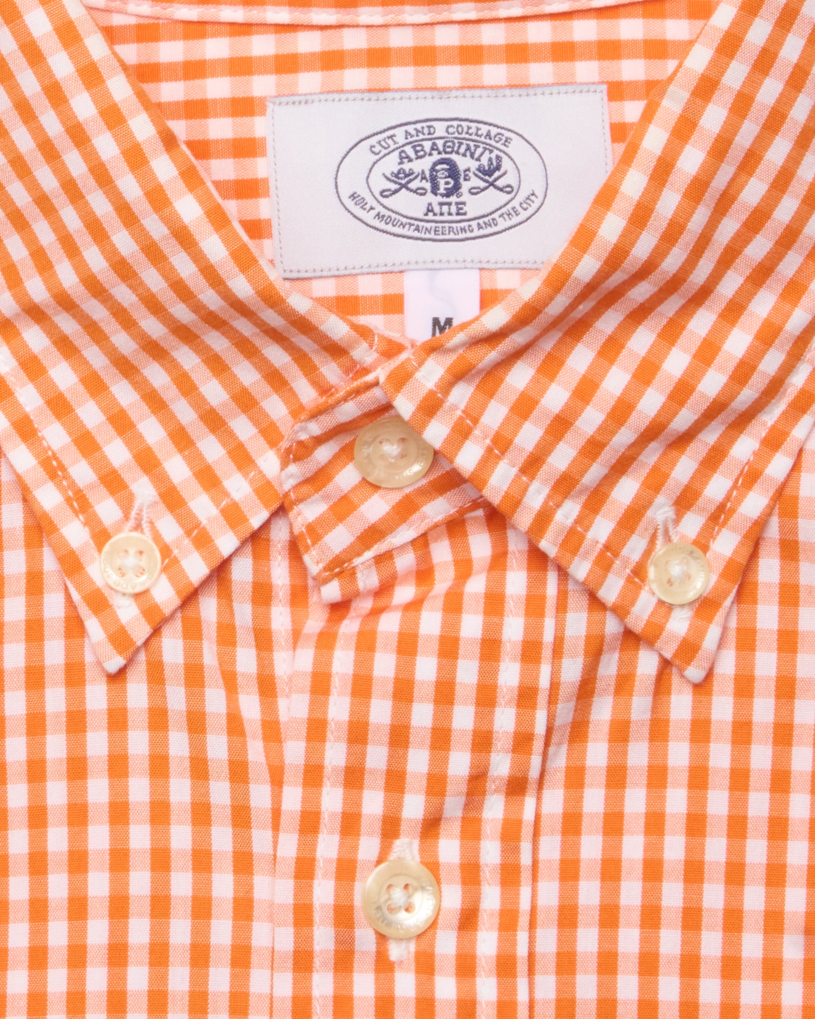 2012 BAPE Plaid Baby Milo Button-Up