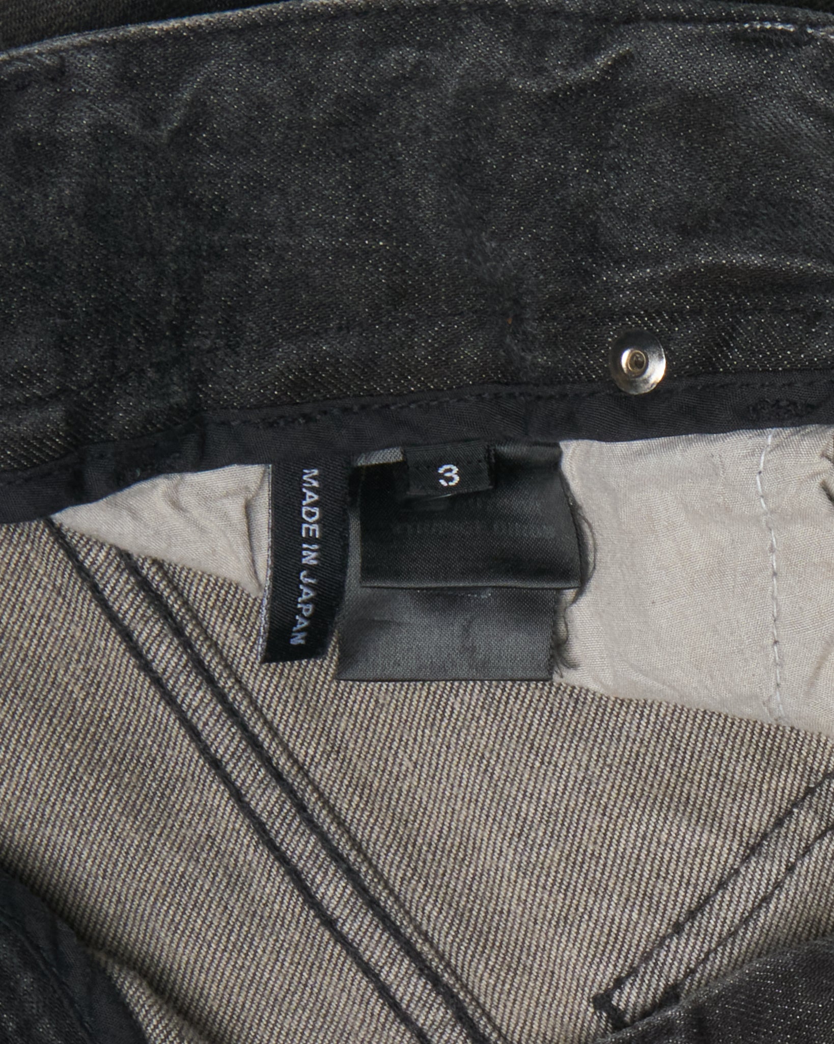 Diet Butcher Gray Blotch Print Slim Denim