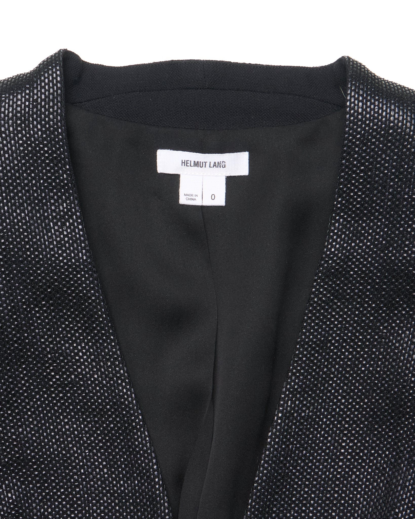Helmut Lang Notch Collar Blend Blazer