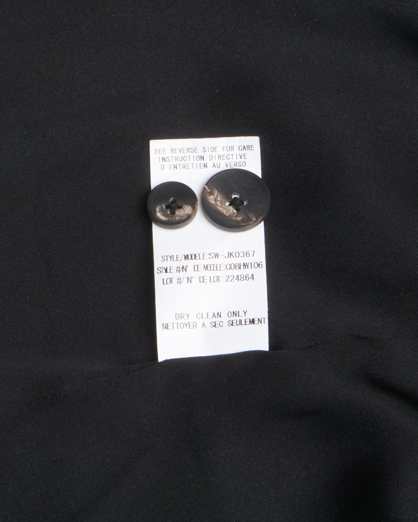 Helmut Lang Notch Collar Blend Blazer