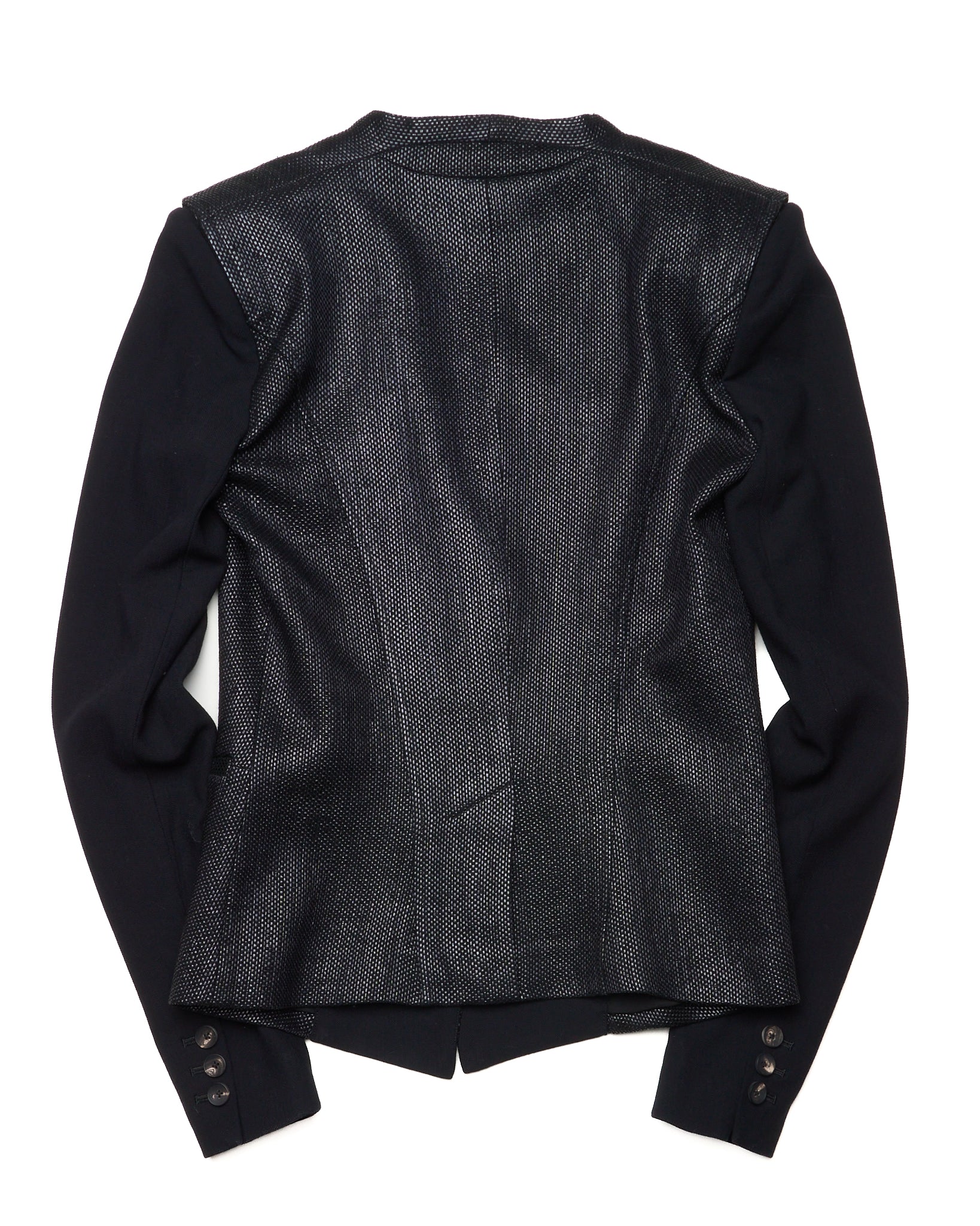 Helmut Lang Notch Collar Blend Blazer