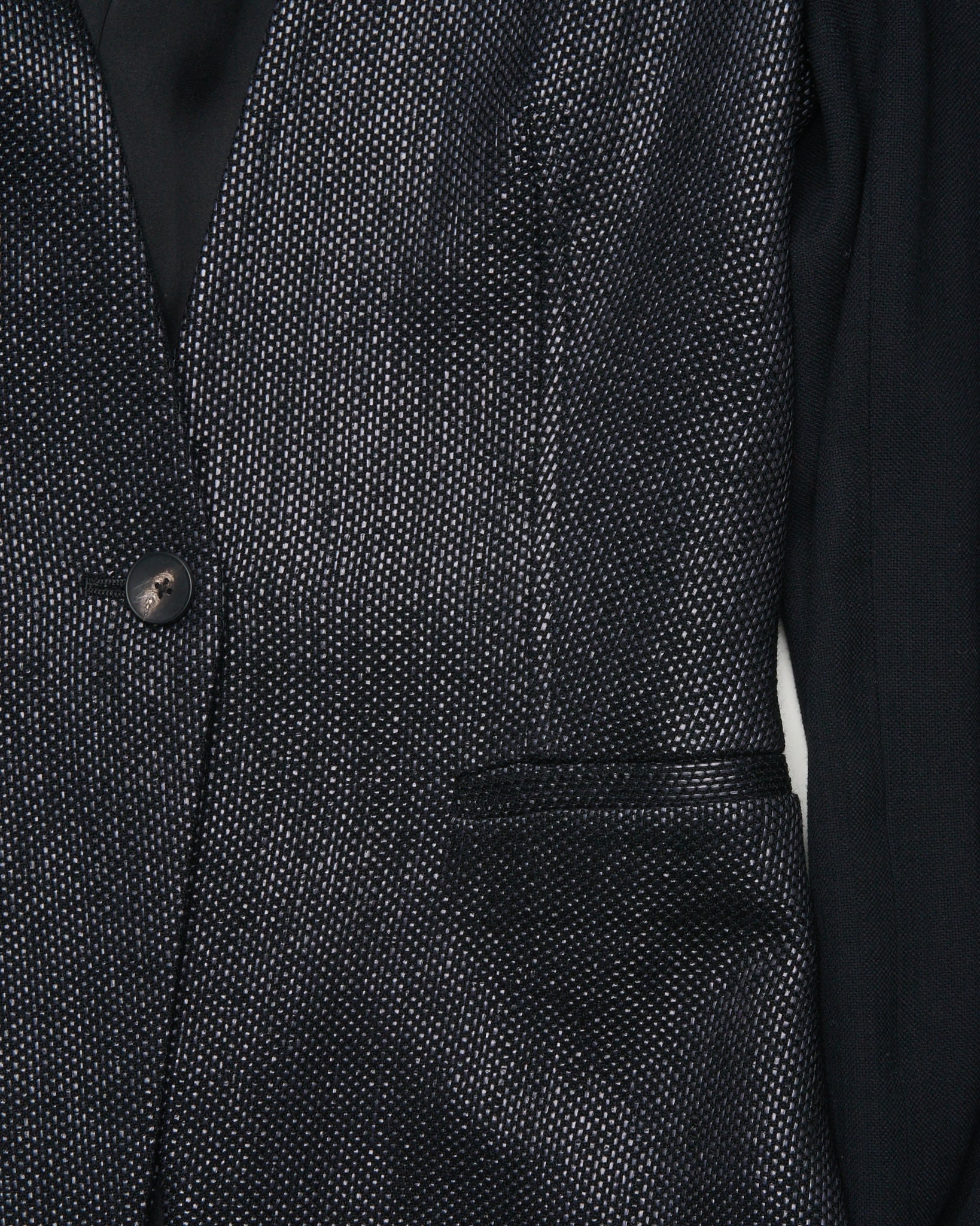 Helmut Lang Notch Collar Blend Blazer