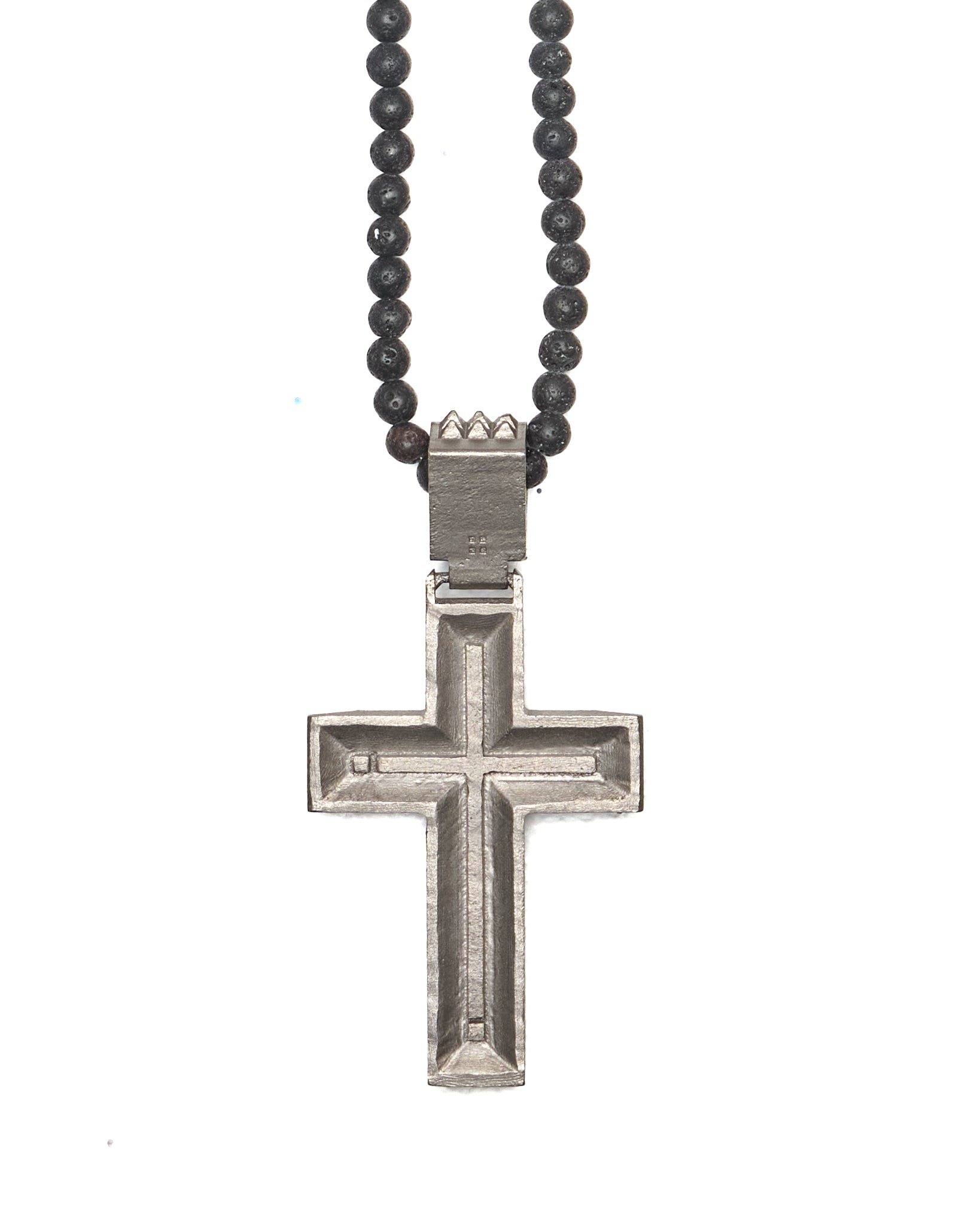 !con Titanium Studded Cross