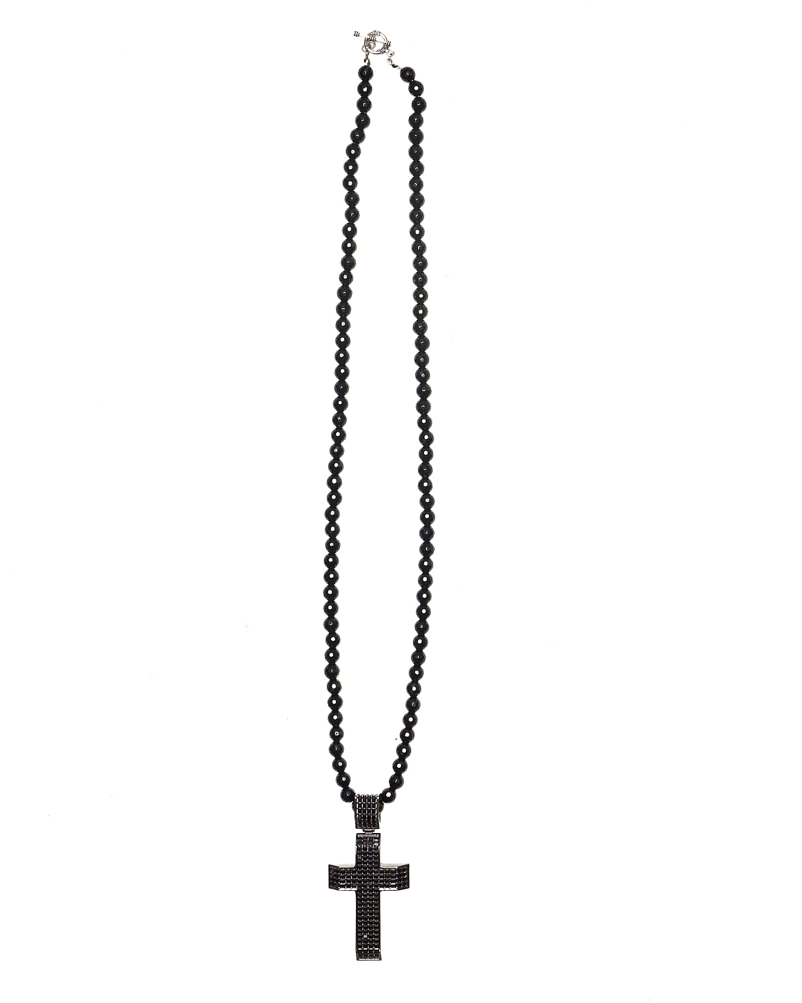 ! Black Onyx Cross
