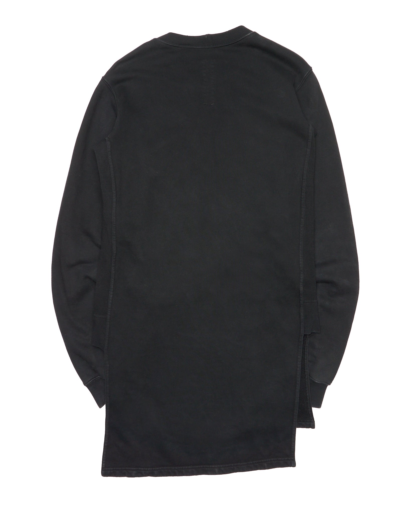A/W07 Rick Owens DRKSDHW "EXPLODER" Asymmetric Split Hem Long-sleeves Jumper