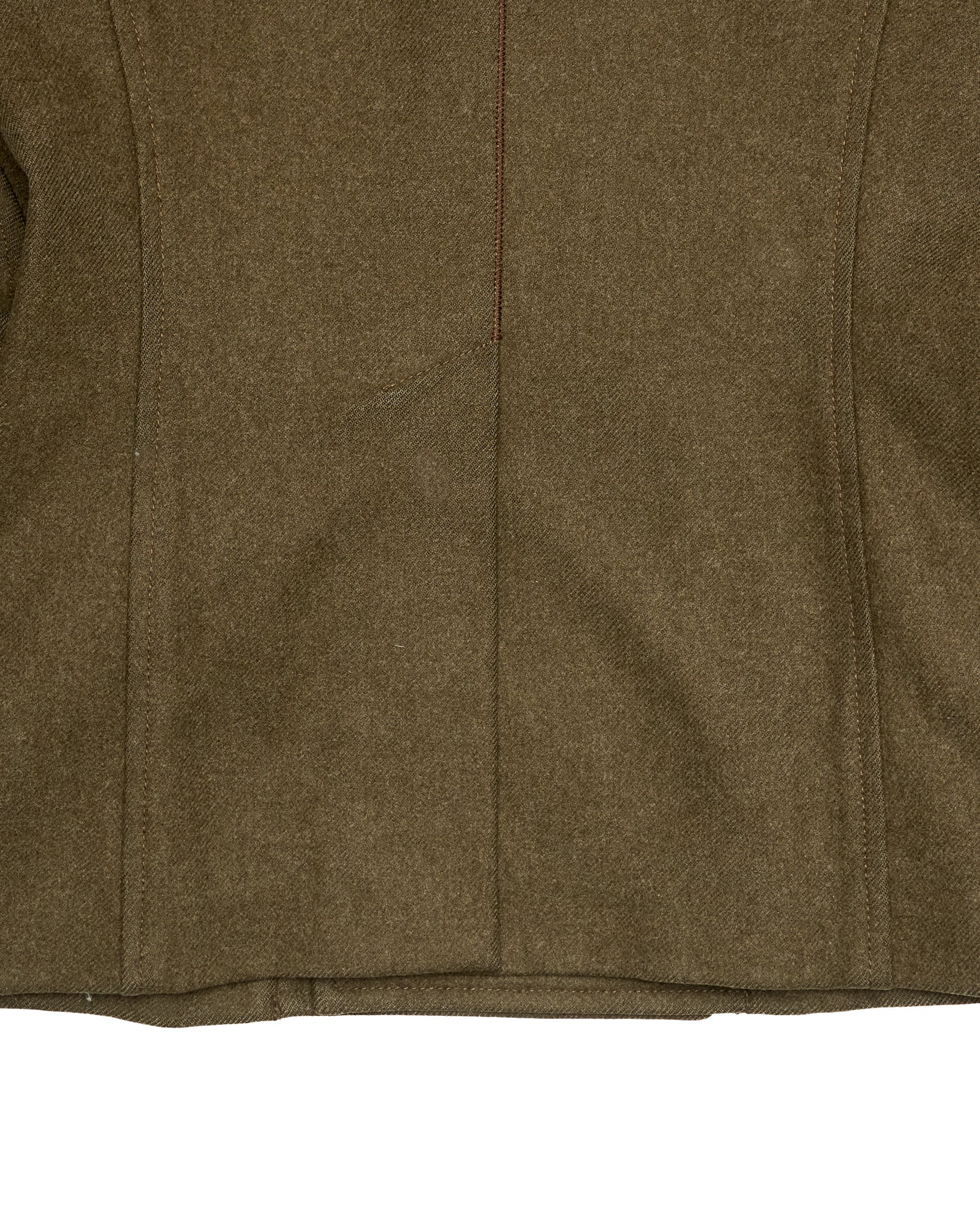 Mid 00s Dsquared Military Style Wool Coat